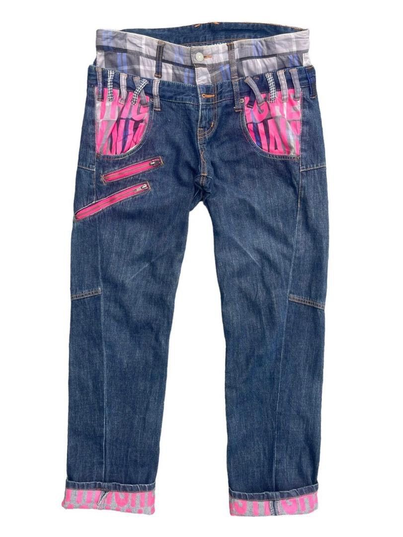 Japanese Brand Japanese Brand Double Waist Jeans Size US 33 - 1 Thumbnail