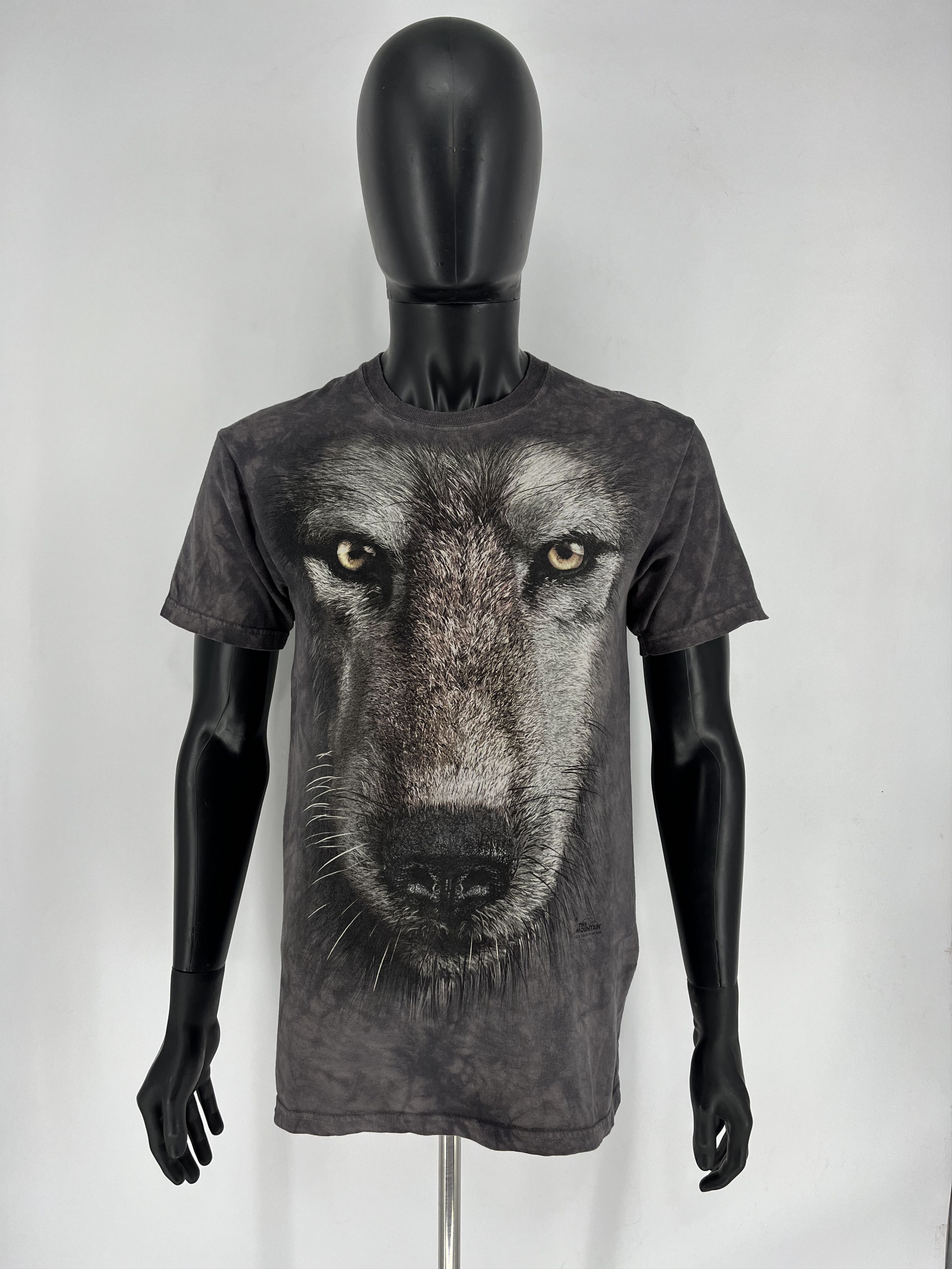 Other Vintage Y2K The Mountain Wolf Face Size S T-Shirt Size US S / EU 44-46 / 1 - 2 Thumbnail