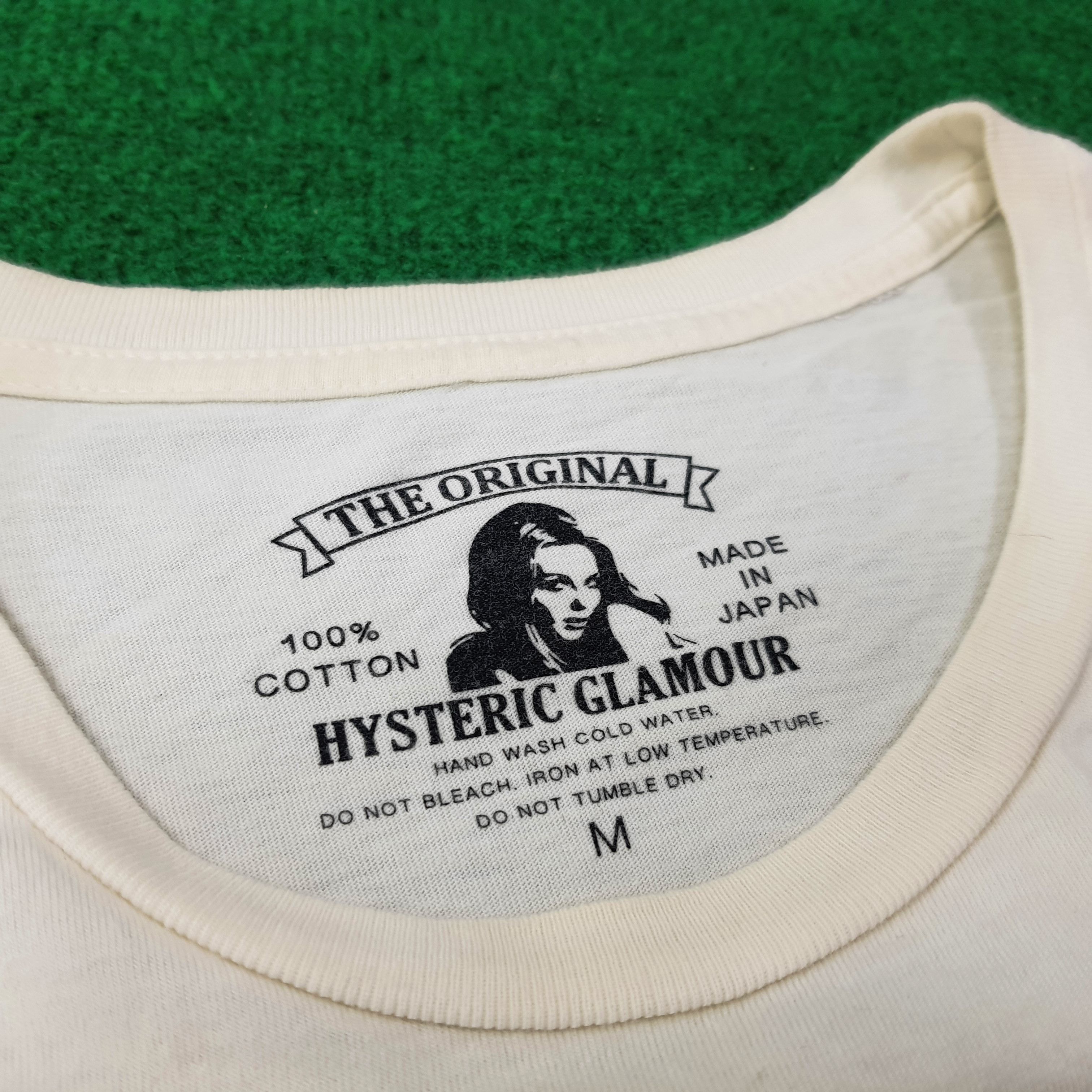 Hysteric Glamour Vintage Hysteric Glamour Pocket Custom Logo Tshirt C223N56 Size US M / EU 48-50 / 2 - 6 Thumbnail