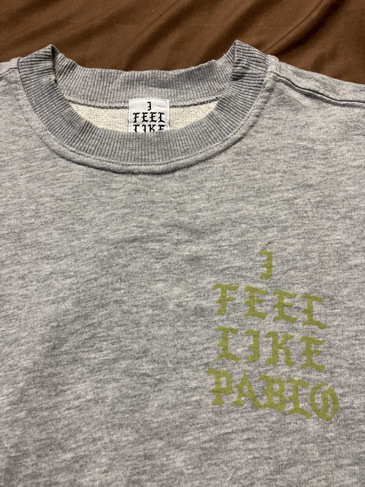 Kanye West Kanye West Merch I Feel Like Pablo Grey Sweatshirt Size US M / EU 48-50 / 2 - 3 Thumbnail