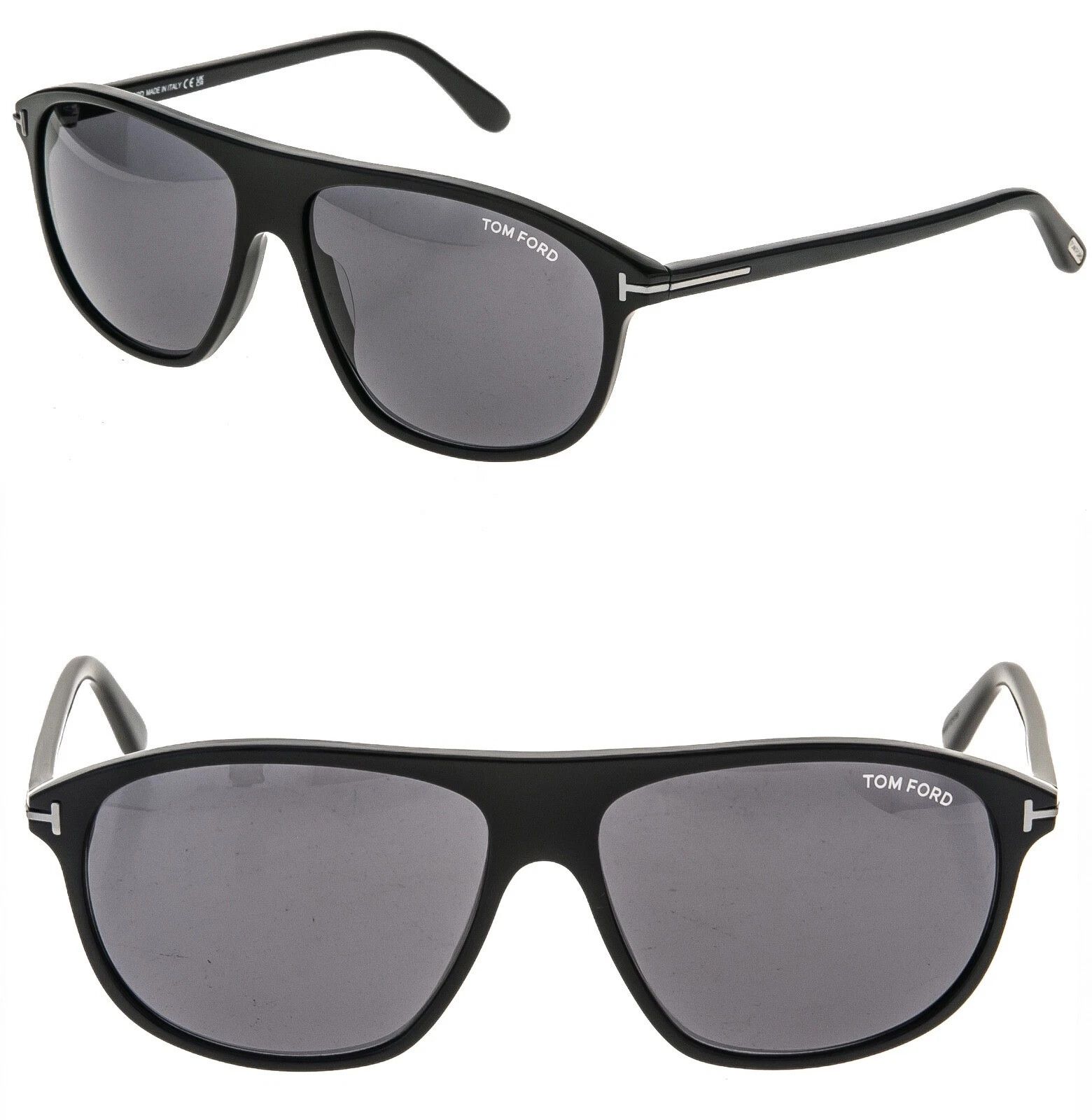 Tom Ford TOM FORD Prescott TF1027 01A Black Angular 1027 FT1027N Size ONE SIZE - 1 Thumbnail