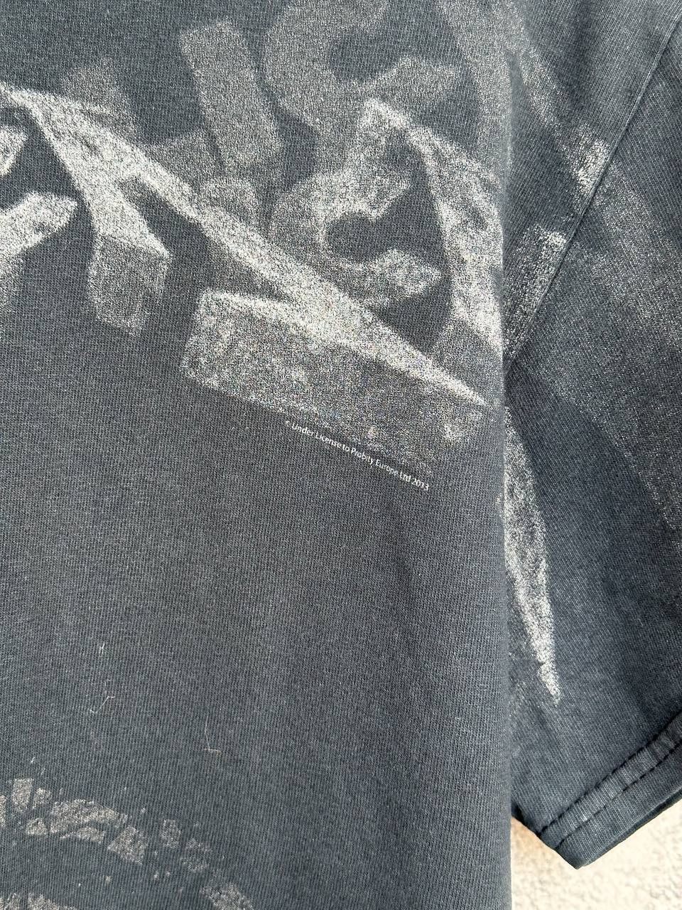 Metallica Metallica Black Album Faded Snake T-Shirt 2013 Black Tee Size US M / EU 48-50 / 2 - 10 Thumbnail