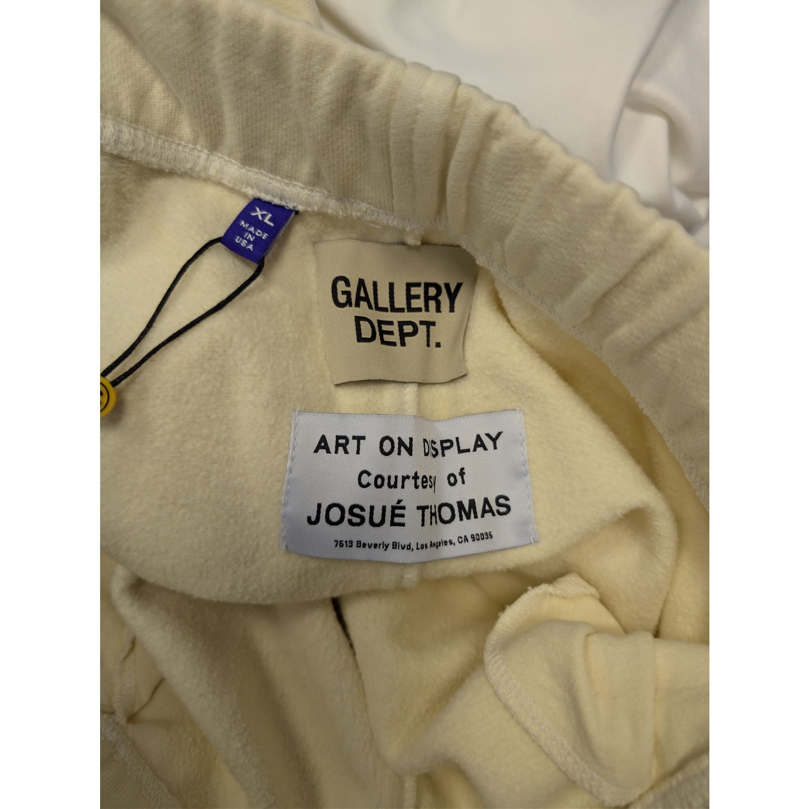 Gallery Dept. o1rshd1 Gym Logan Sweatpants in Cream Size US 36 / EU 52 - 19 Thumbnail