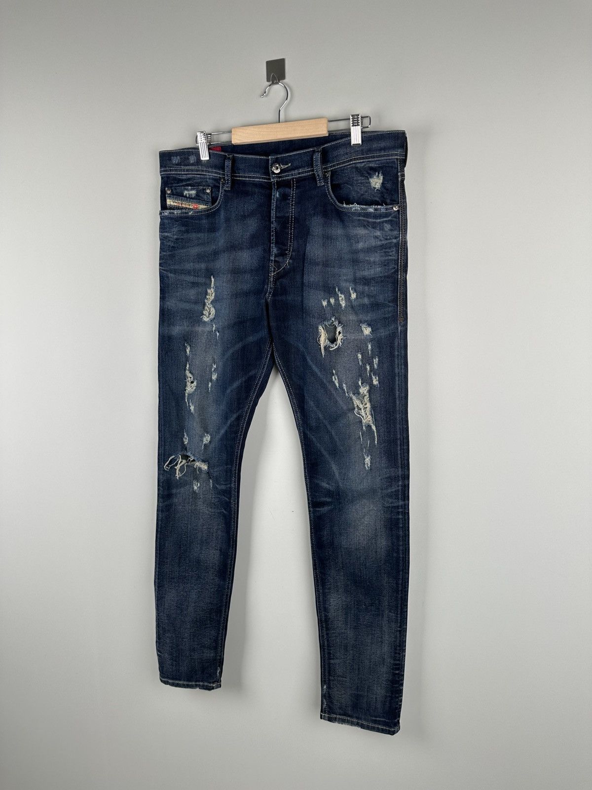 Diesel Diesel Tepphar Avant Garde Denim Jeans Size US 34 / EU 50 - 4 Thumbnail