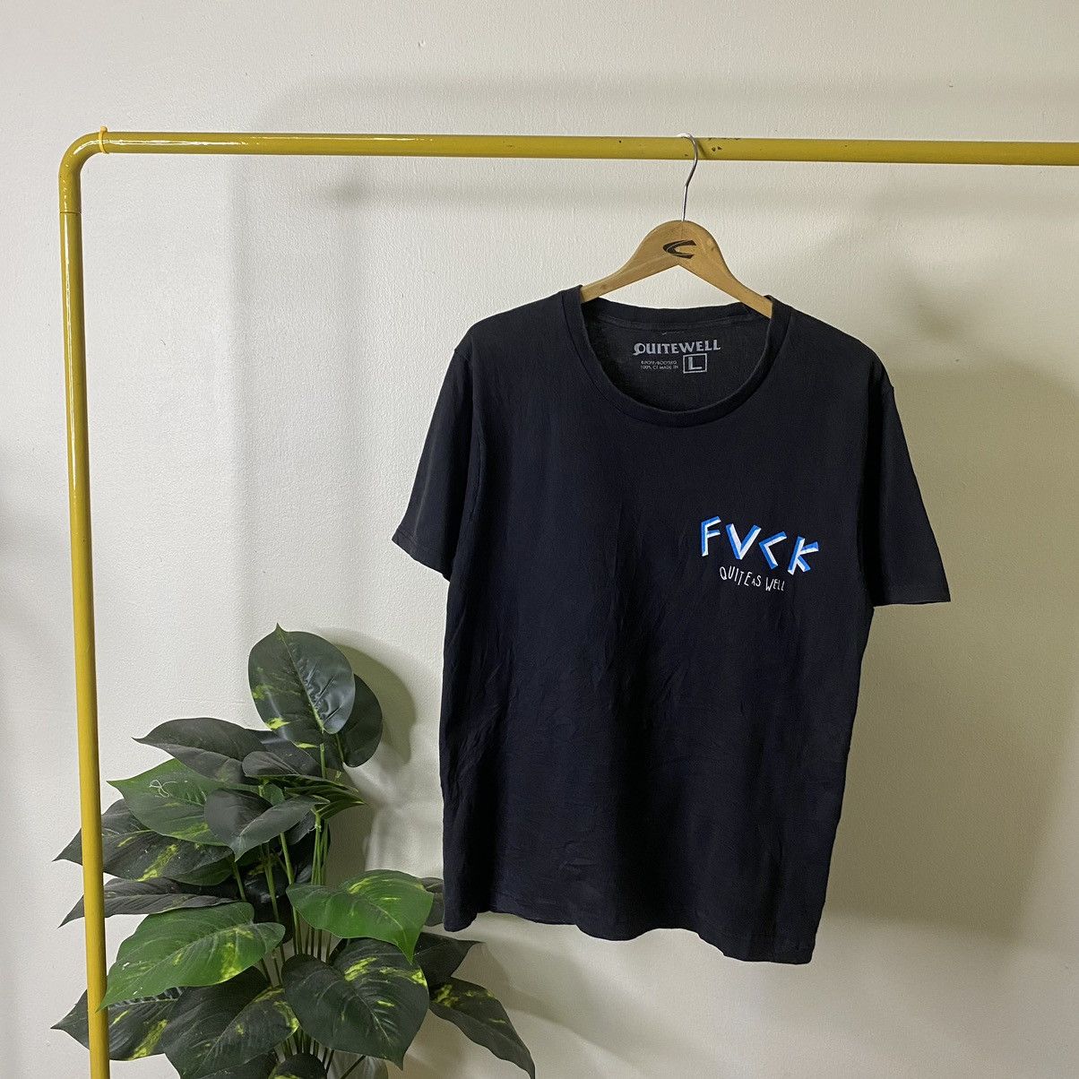 Japanese Brand Vintage Y2K Crayon Shin Chan Life Is Fuck Streetwear Tee Size US M / EU 48-50 / 2 - 4 Thumbnail
