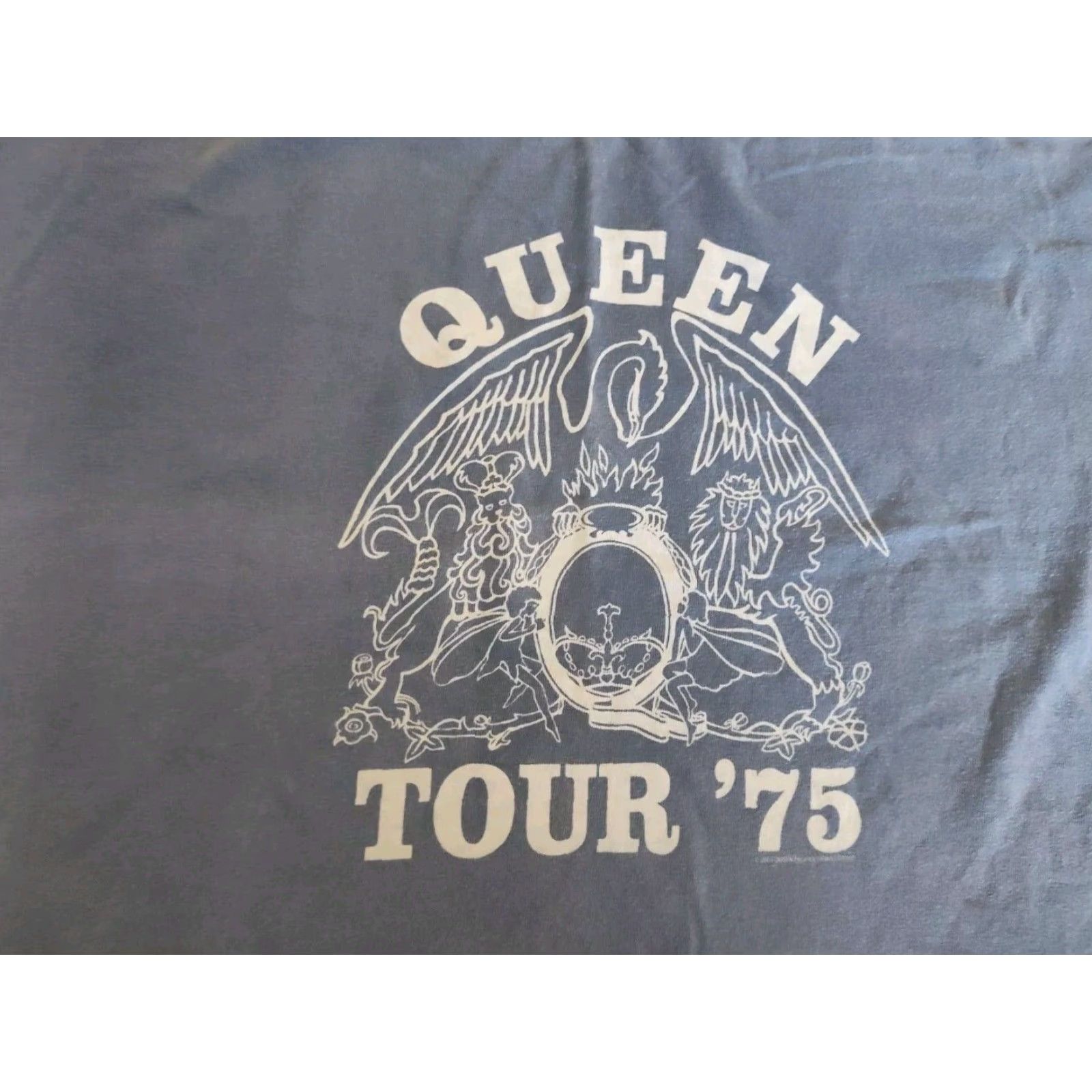 Anvil Queen 2005 Tour '75 Logo Graphic Rock Band T-Shirt Men 2XL XXL Cotton Spring Summer Size US XXL / EU 58 / 5 - 2 Thumbnail