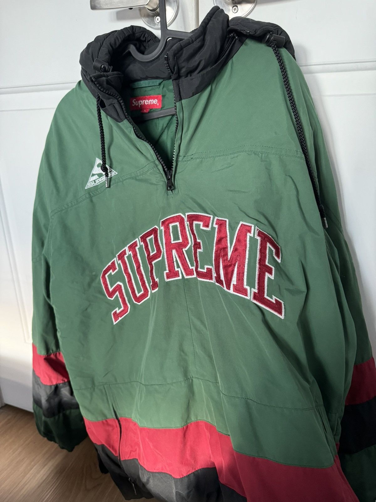 Supreme Puffy Hockey Pullover | Grailed