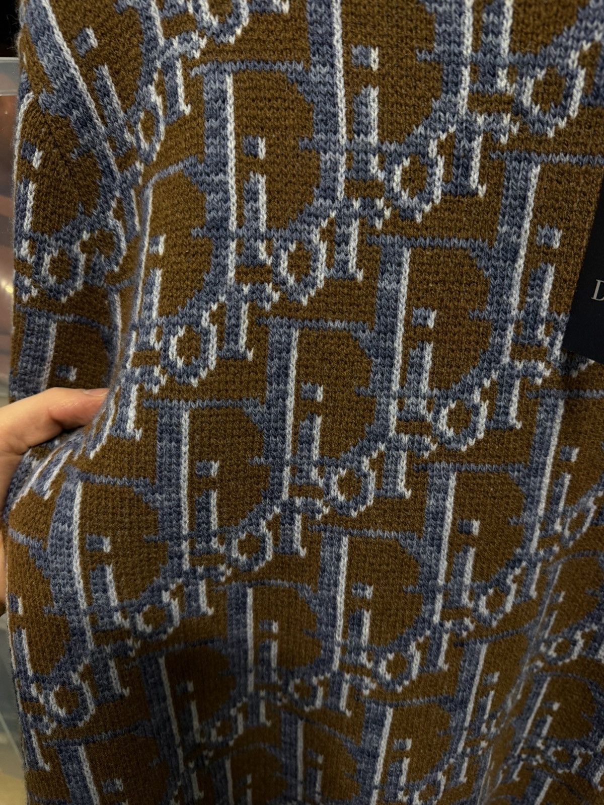 Dior Dior Oblique Jacquard Knitted Sweater RETAIL 1900$ Size US S / EU 44-46 / 1 - 5 Thumbnail