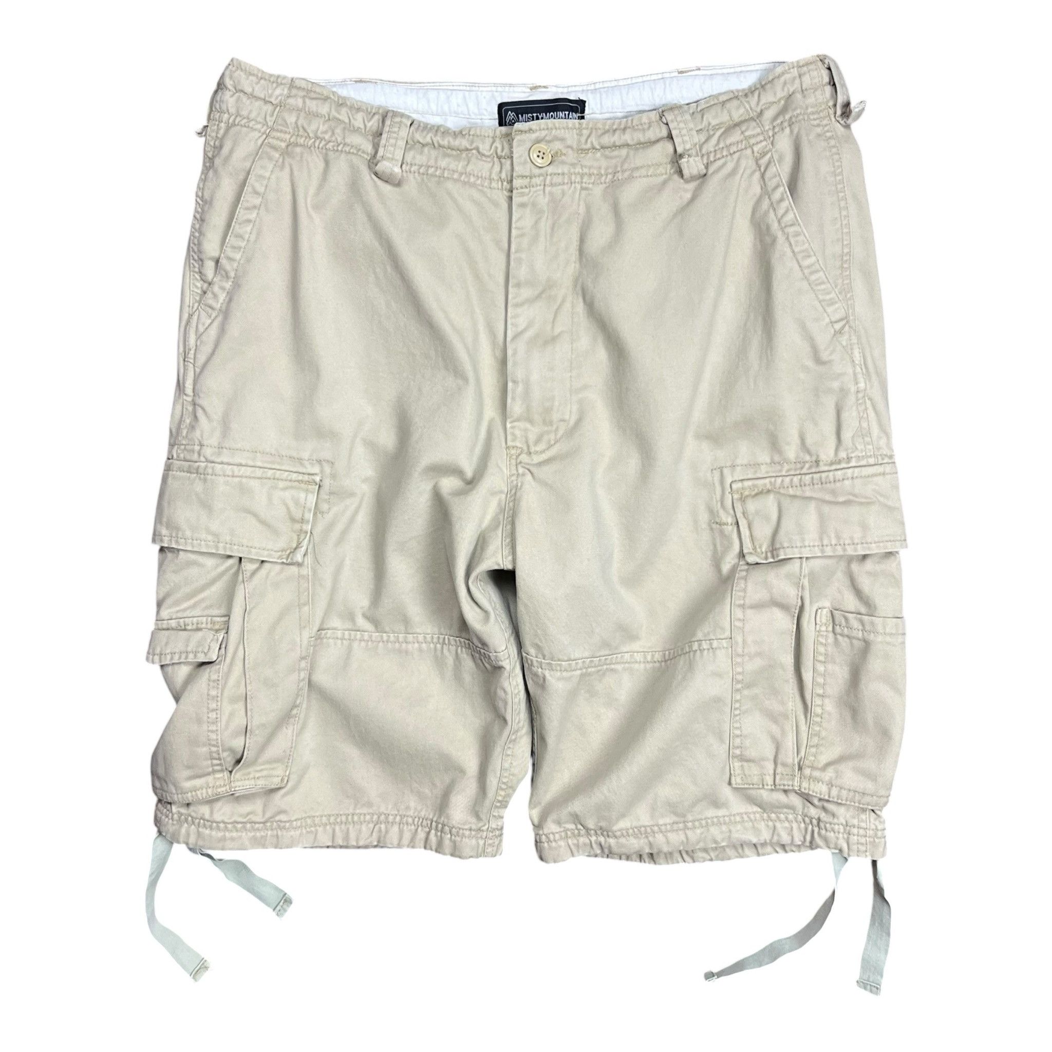 Vintage Vintage Misty Mountain Baggy Cargo Shorts - 36” Size US 36 / EU 52 - 1 Thumbnail