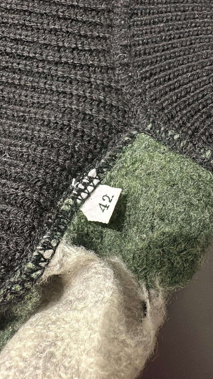 Jean Paul Gaultier A/W1993 Jean Paul Gaultier cutout argyle sweater Size M / US 6-8 / IT 42-44 - 7 Thumbnail