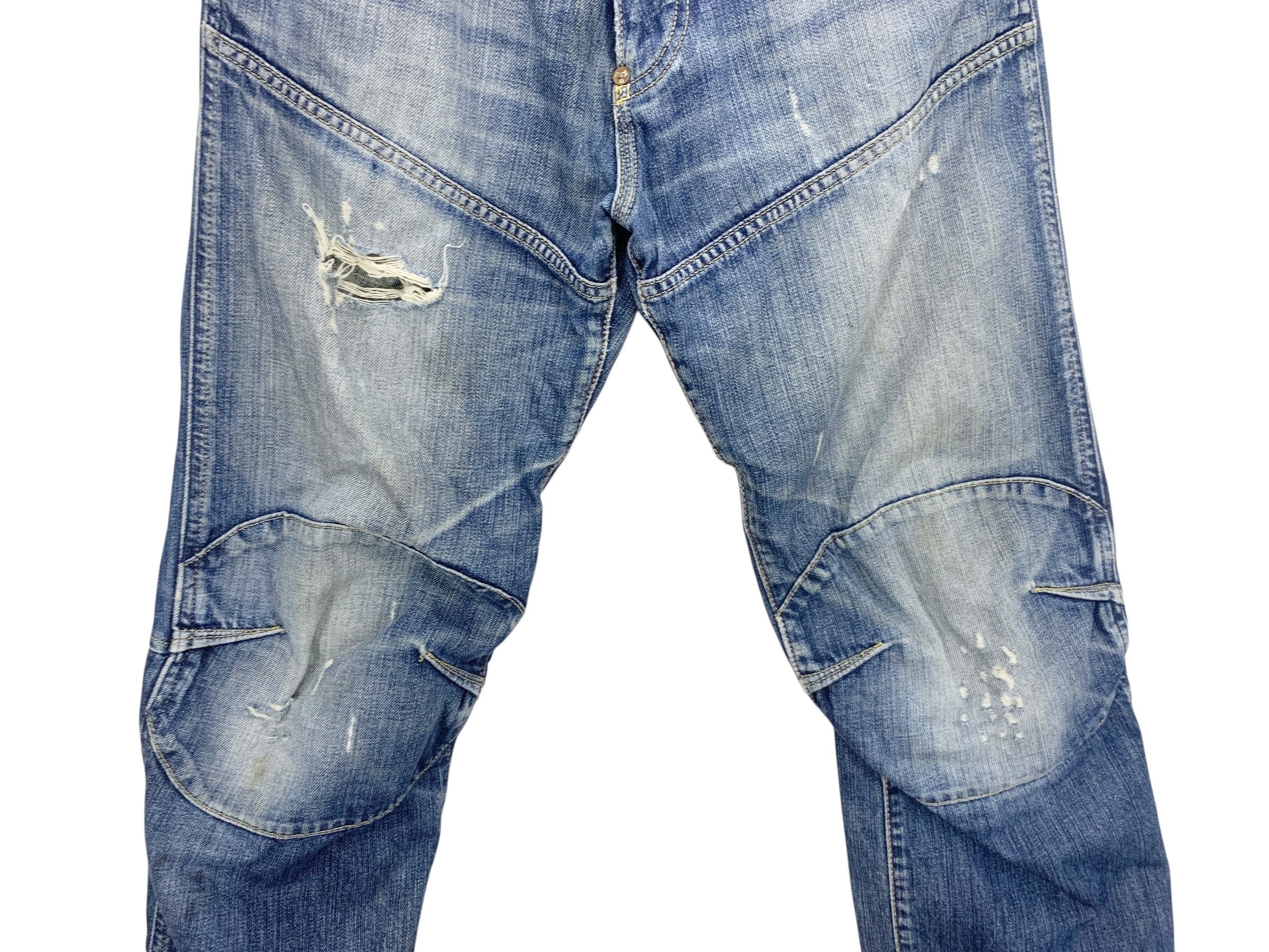 G-Star GStar Raw Jeans Knee Distressed Jeans Pants Size US 27 - 4 Thumbnail