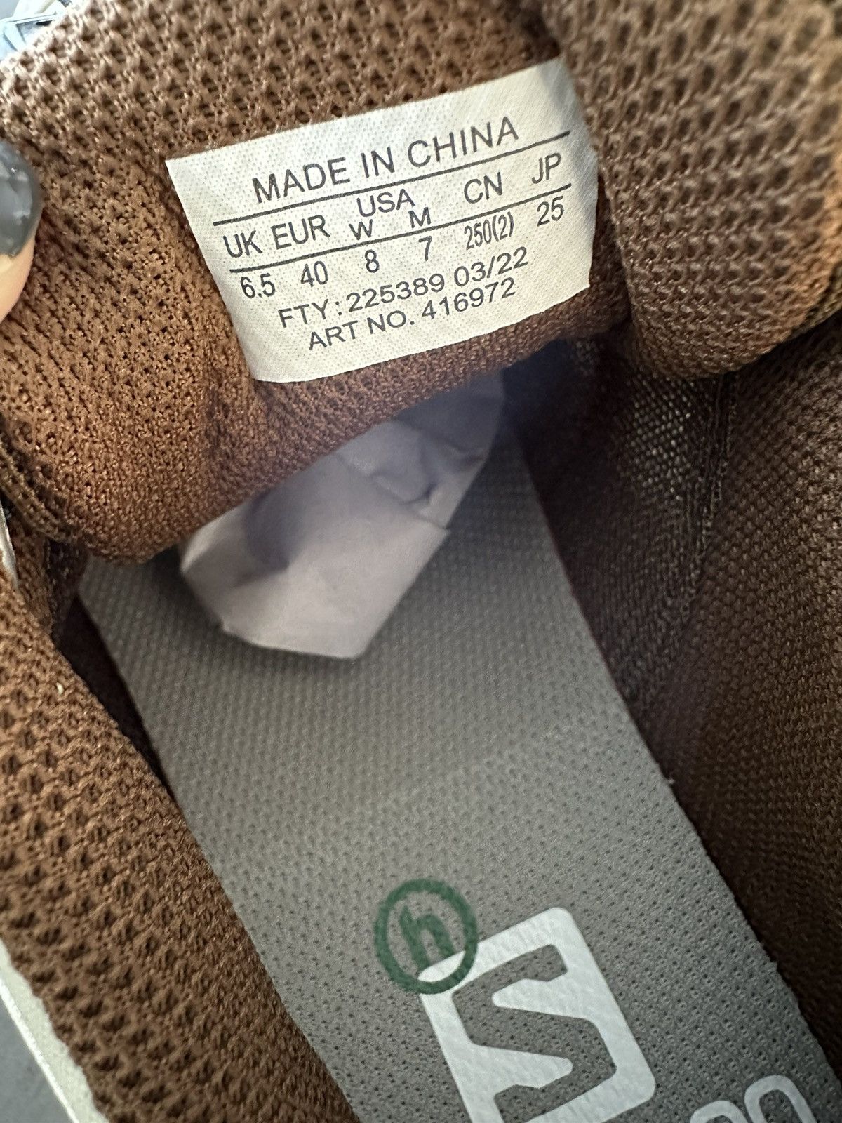 HIDDEN × Salomon Hidden NY x Salomon XT-4 Sneakers Size US 7 / EU 40 - 15 Thumbnail