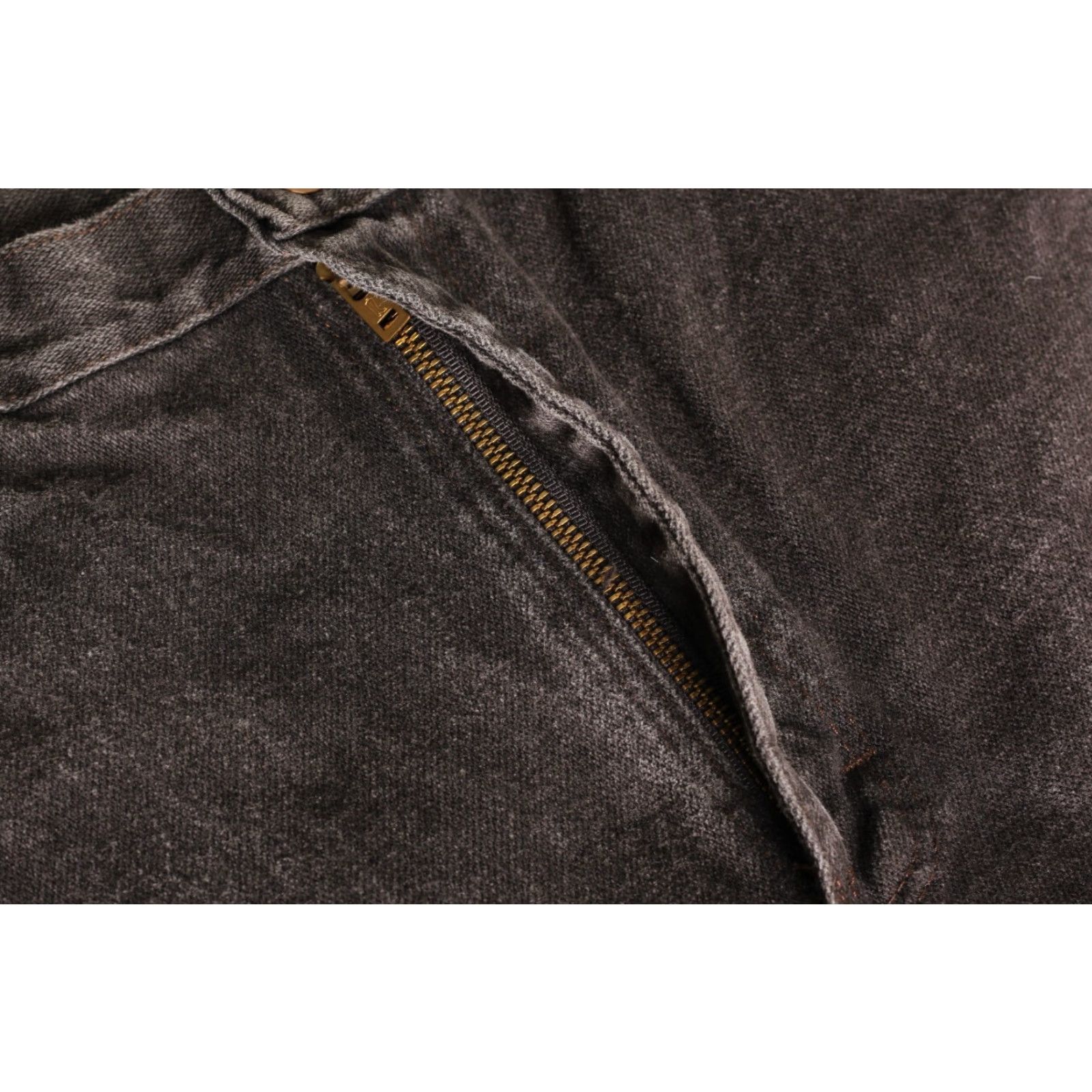 Wrangler VINTAGE Wrangler 936K CL Jeans Trousers Men W36 L32 Regular Straight Brown 5-Pocket Denim Cotton Leather Logo Casual Vintage Mens Size US 36 / EU 52 - 5 Thumbnail