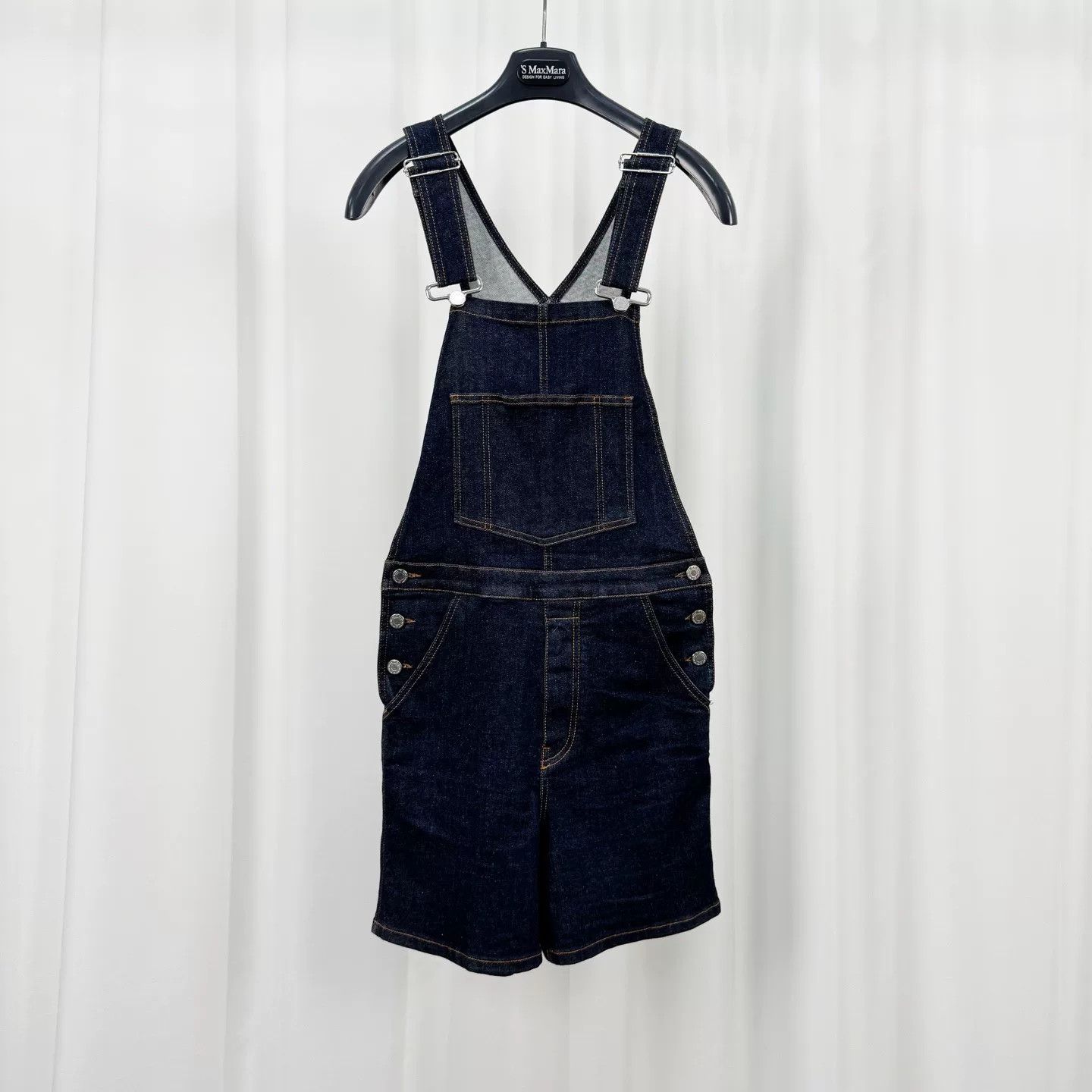 Givenchy Givenchy Washed Denim Leather Patch Overalls Size US 34 / EU 50 - 1 Thumbnail