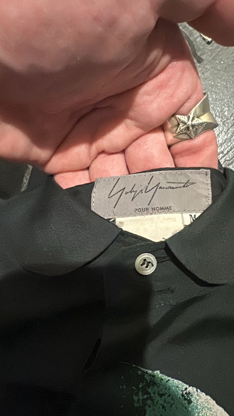 Yohji Yamamoto Yohji Yamamoto AW94 ghost skull button up Size US XL / EU 56 / 4 - 6 Thumbnail
