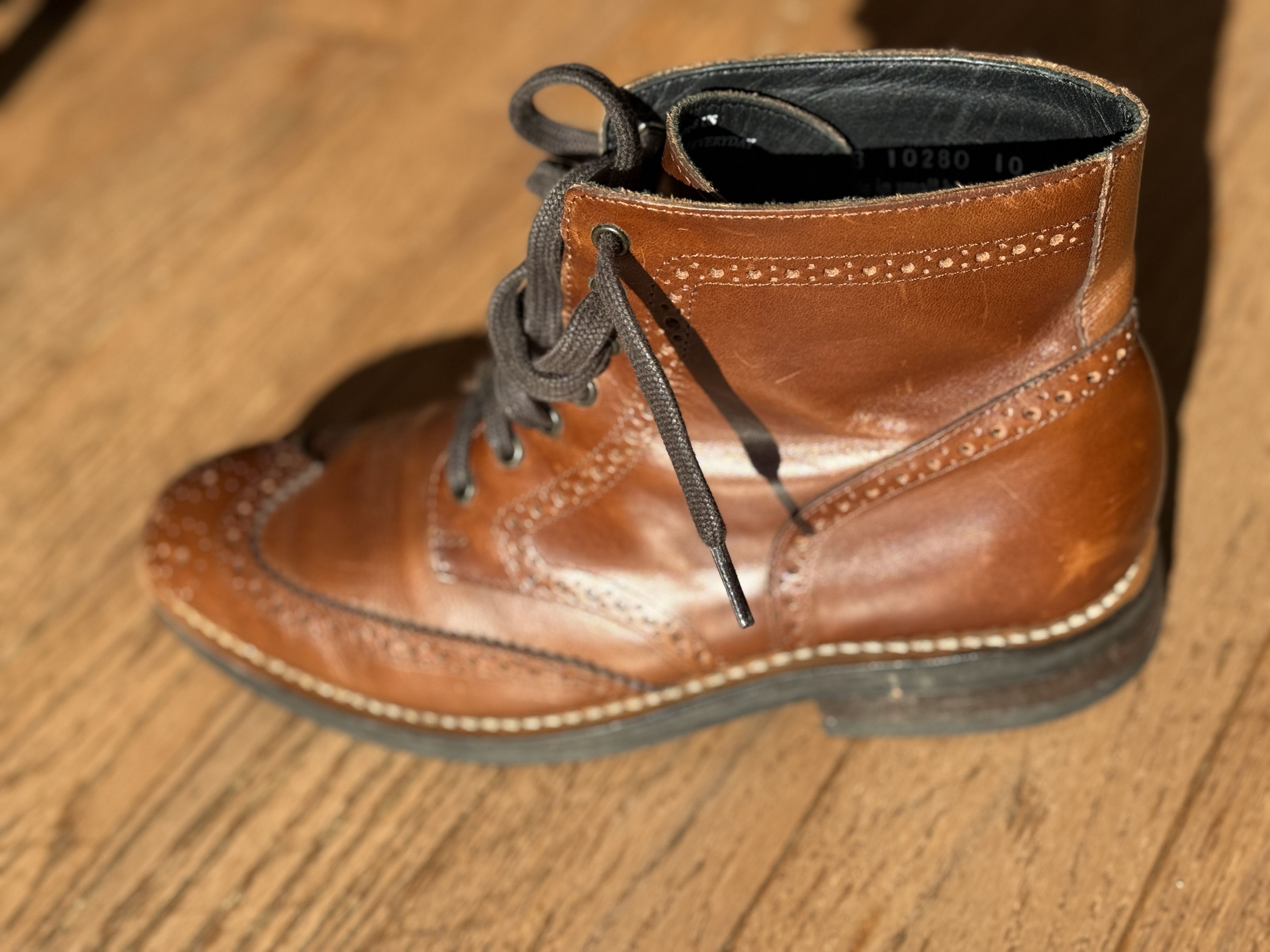 Thursday Boot Company Wingtip Boots Size US 8 / EU 41 - 7 Thumbnail