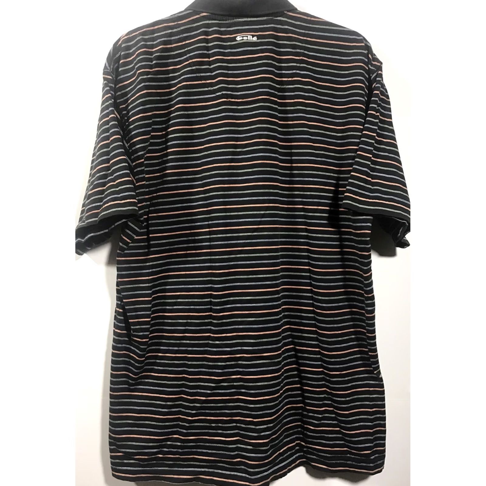 Vintage Vintage Bollé Golf Short Sleeve Polo Shirt Mens Size M Striped - Pre-Owned - India Size US M / EU 48-50 / 2 - 4 Thumbnail