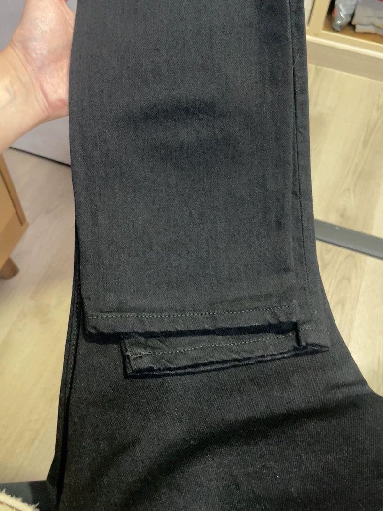Saint Laurent Paris Saint Laurent Slim Fit Black Denim Jeans- Size US 27 - 9 Thumbnail