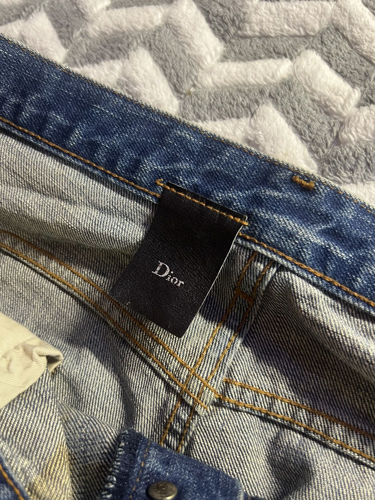 Dior Dior Homme SS03 Clawmark Jeans Hedi Slimane Luster Denim Size US 32 / EU 48 - 4 Thumbnail