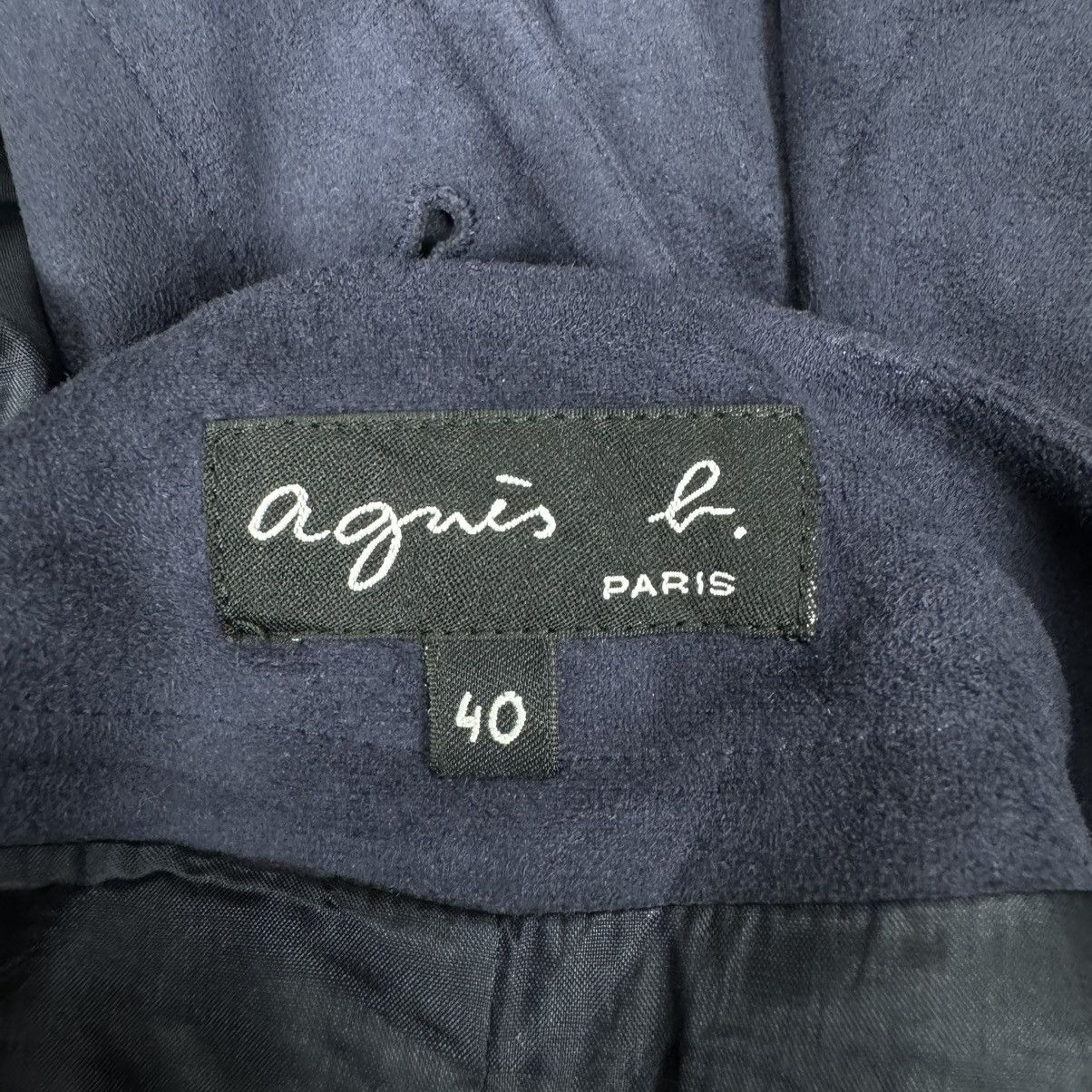 agnes b. ☀️AGNES B PARIS BUTTON CROP JACKET Size S / US 4 / IT 40 - 11 Thumbnail