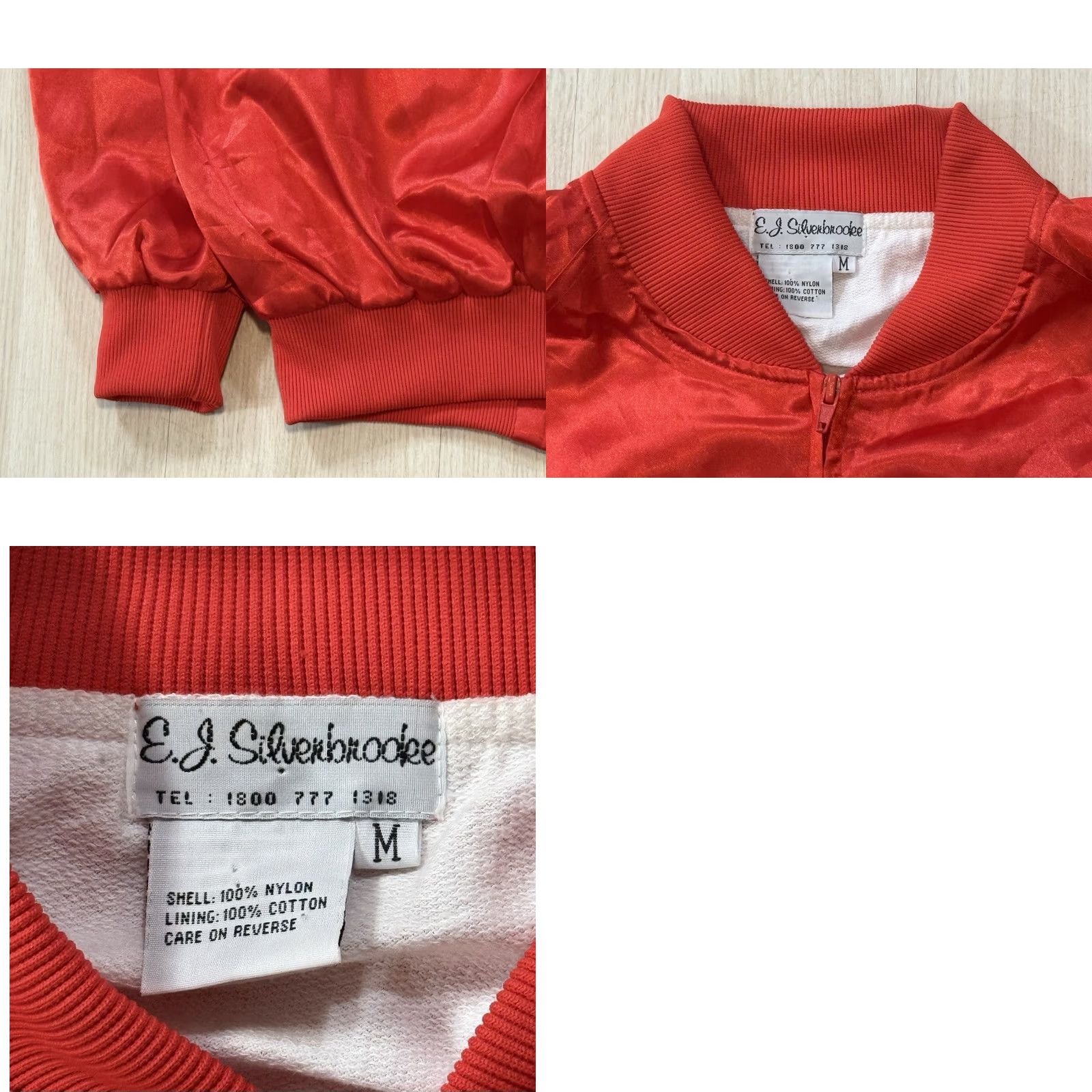 Vintage VINTAGE Barbara Fairchild Teddy Bear Song Bomber Jacket M Red Unisex Adults 90s 70s 80s Country Logo Zipper Full Zip Limited Edition All Seasons Size US M / EU 48-50 / 2 - 8 Thumbnail