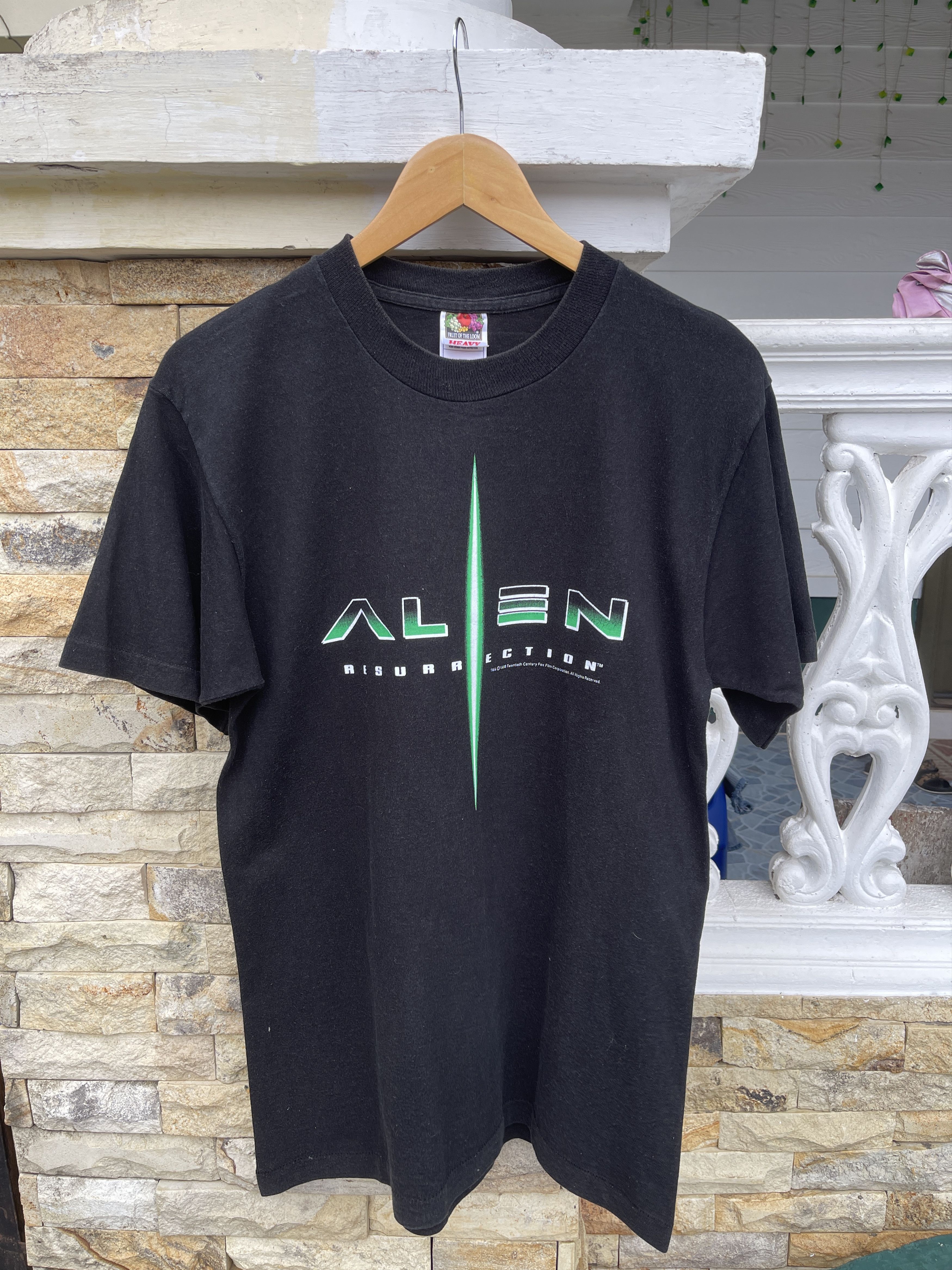 Vintage Last Drop🔥Rare🔥Vintage 90s ALIENS Movie T-Shirt Size US M / EU 48-50 / 2 - 2 Thumbnail