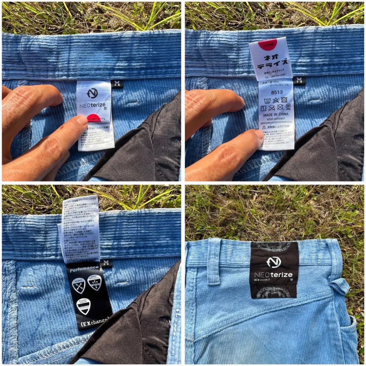 If Six Was Nine CRAZY!🔥🔥 NEOTERIZE Multipocket N.T.R.Z. Corduroy Pants W30 Size US 30 / EU 46 - 17 Thumbnail