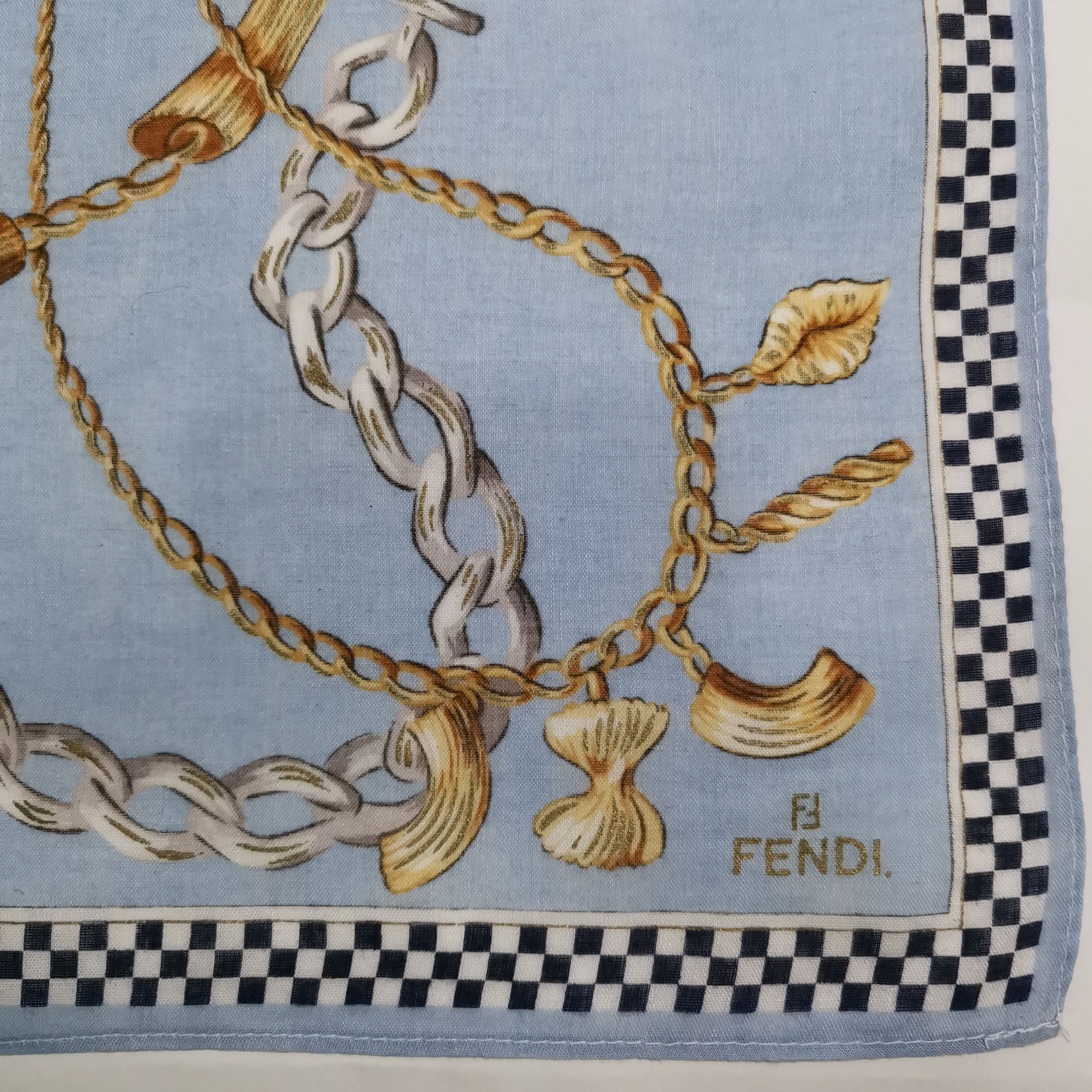 Fendi FENDI HANDKERCHIEF/ BANDANA/ SCARF Size ONE SIZE - 9 Thumbnail