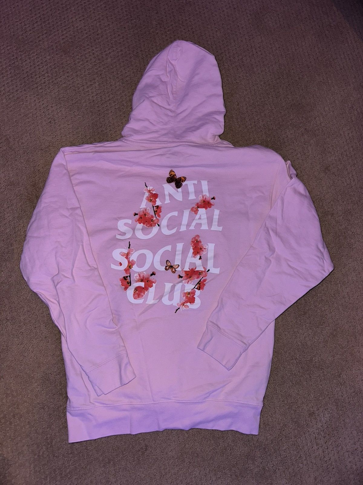 Anti Social Social Club ASSC Butterfly Hoodie Size US L / EU 52-54 / 3 - 2 Thumbnail