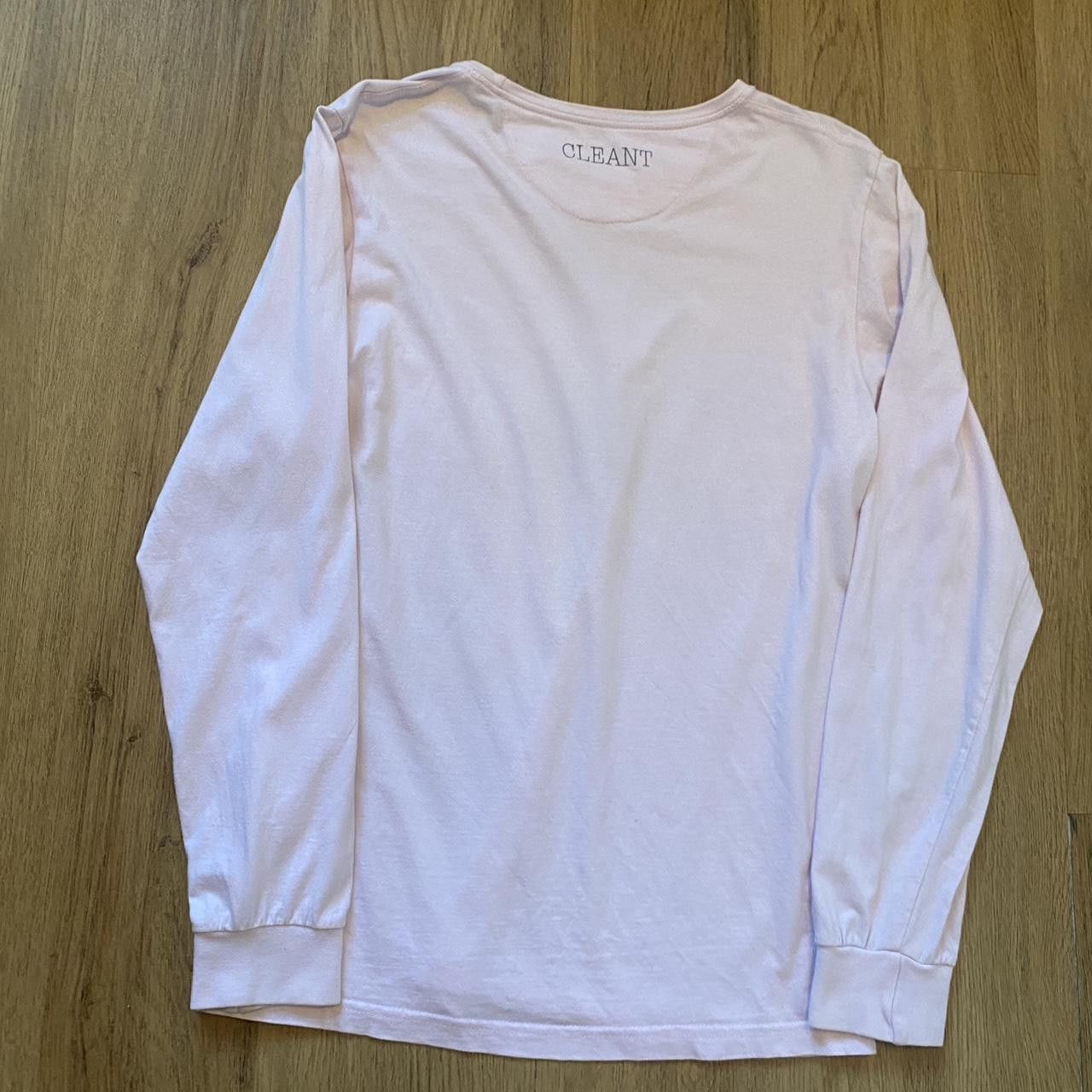 Other CLEANT white Pink long sleeve tee with black lightning Size US S / EU 44-46 / 1 - 3 Thumbnail