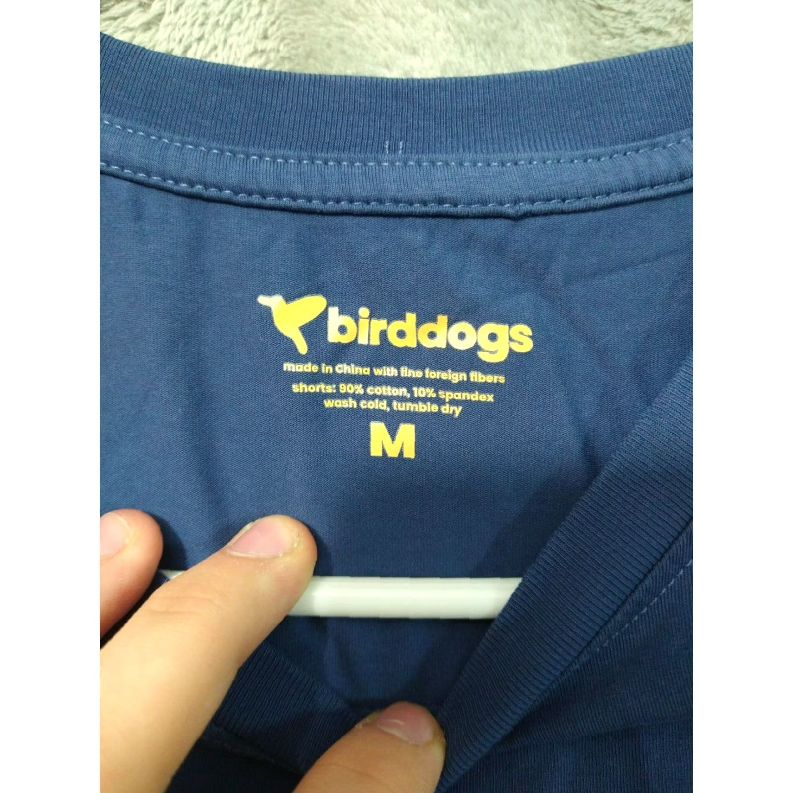 Vintage Birddogs Shirt Mens Medium Blue Graphic Print Short Sleeve Crew Neck Logo Size US M / EU 48-50 / 2 - 5 Thumbnail