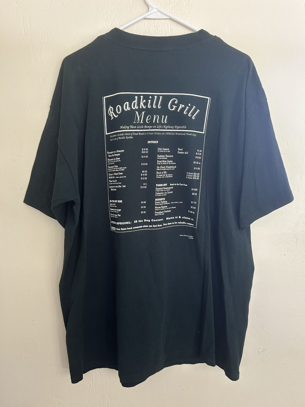 Vintage Vintage Roadkill Grill You Slay Em We Filet Em Graphic Tee Size US XL / EU 56 / 4 - 4 Thumbnail