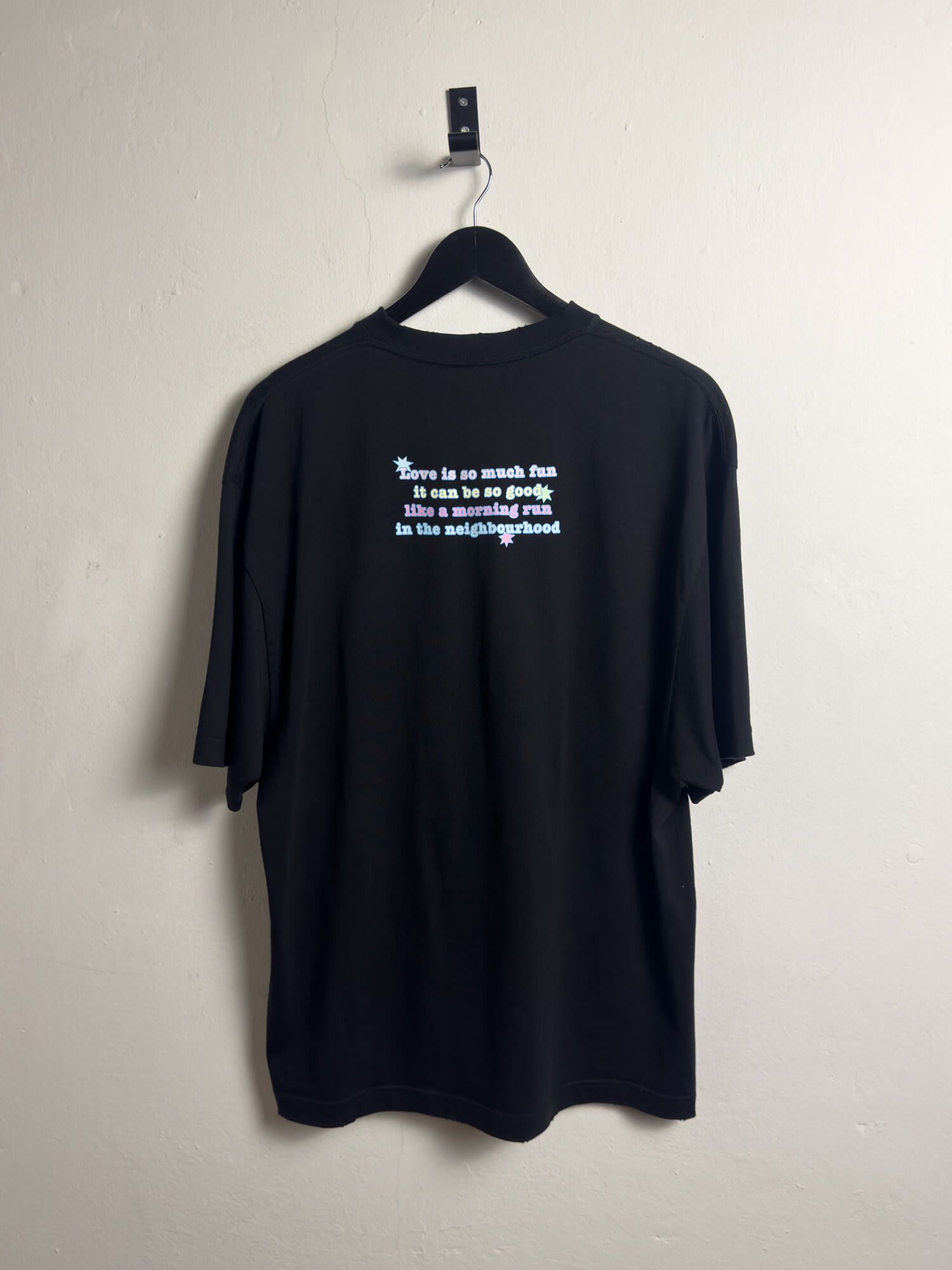 Balenciaga Balenciaga SS21 Love Bear Print T-Shirt Size US XXS / EU 40 - 2 Thumbnail