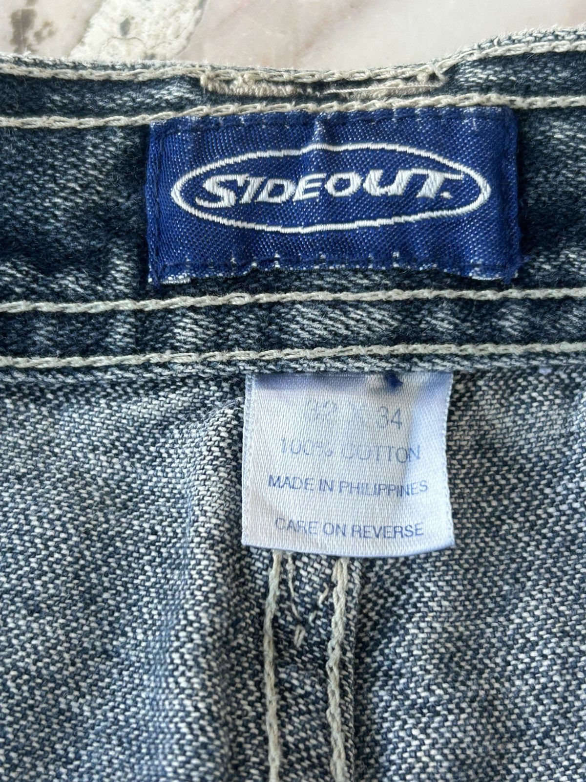 Sideout Sideout Vintage Carpenter Baggy Denim Size US 31 - 17 Thumbnail