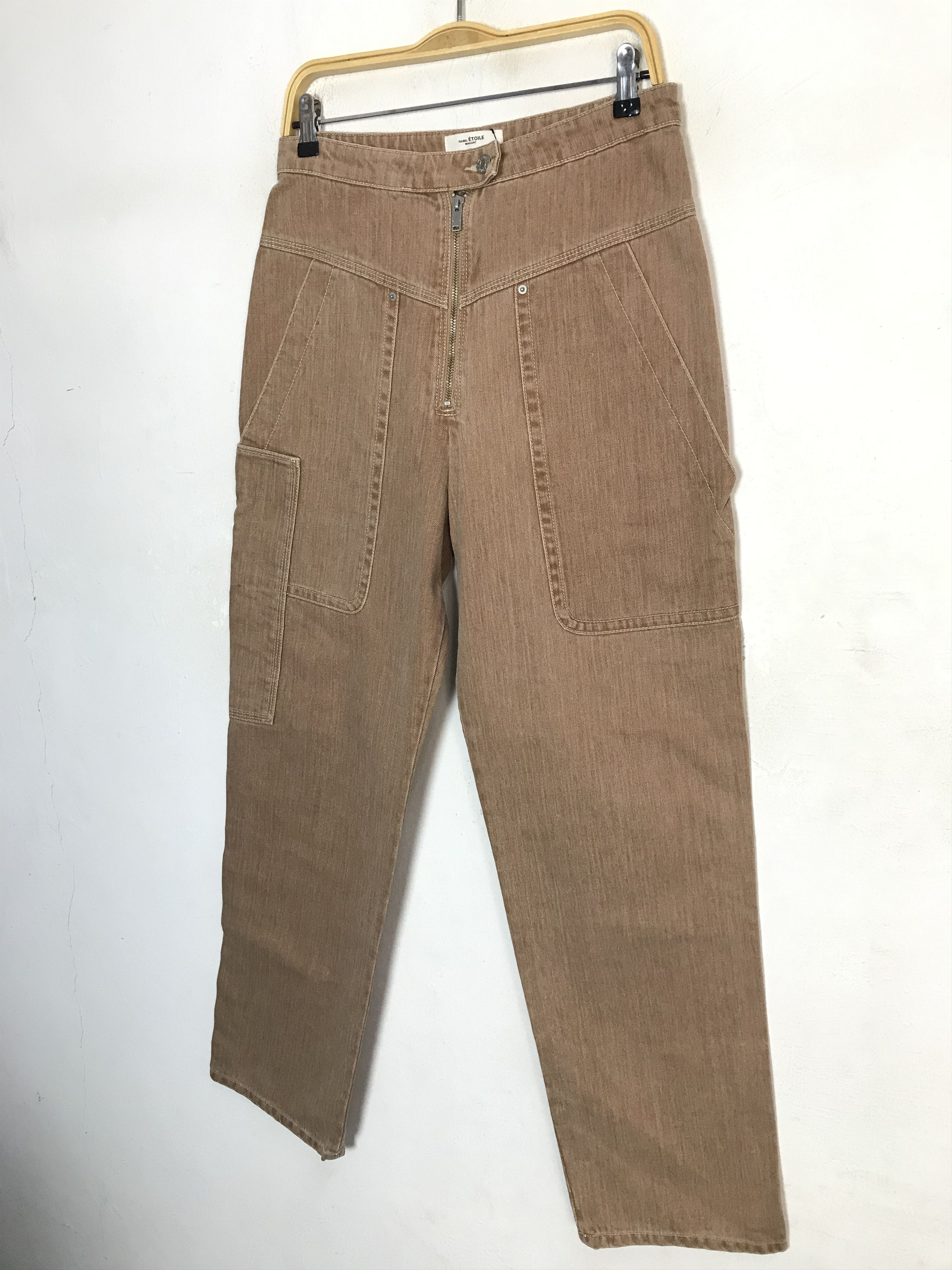 Isabel Marant Etoile Isabel ÉTOILE MARANT Straight Cut Workwear Carpenter Jeans Size 30" / US 8 / IT 44 - 4 Thumbnail