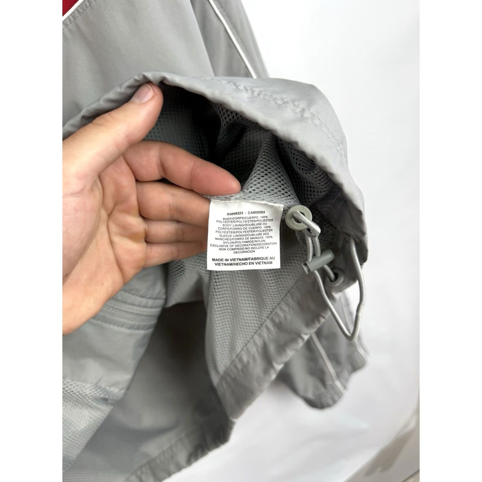 Nike 🇺🇸 Vintage 90s Nike Athletic Dept Track Jacket Windbreaker XL Gray Size US XL / EU 56 / 4 - 6 Thumbnail