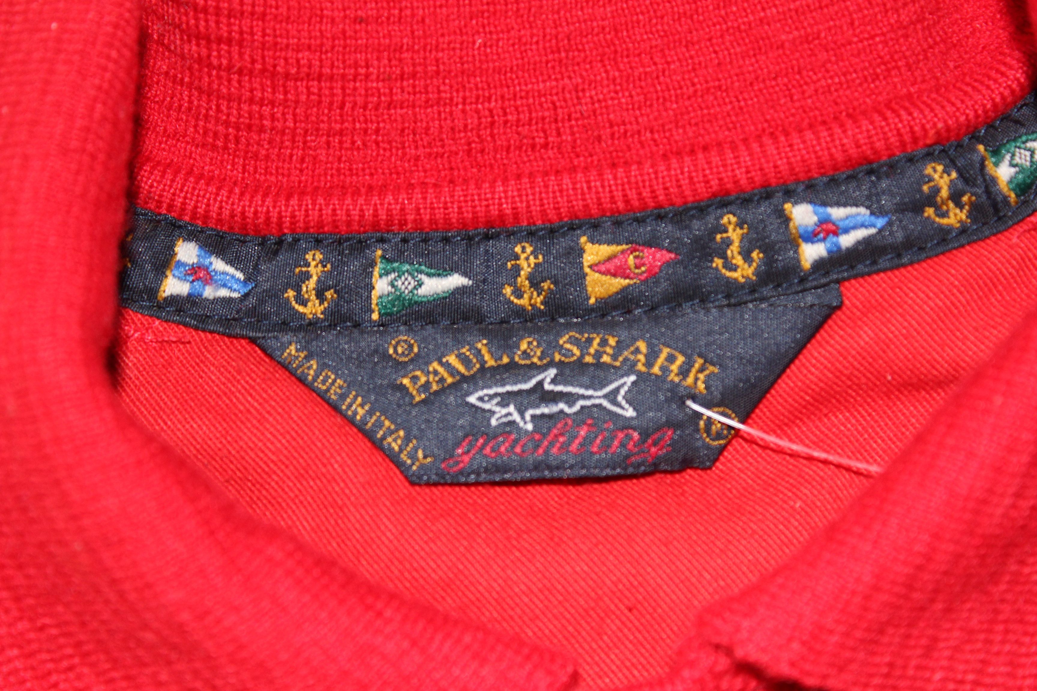 Paul & Shark Men's Paul&Shark Yacht Club Polo Neck Jumper Size US L / EU 52-54 / 3 - 7 Thumbnail