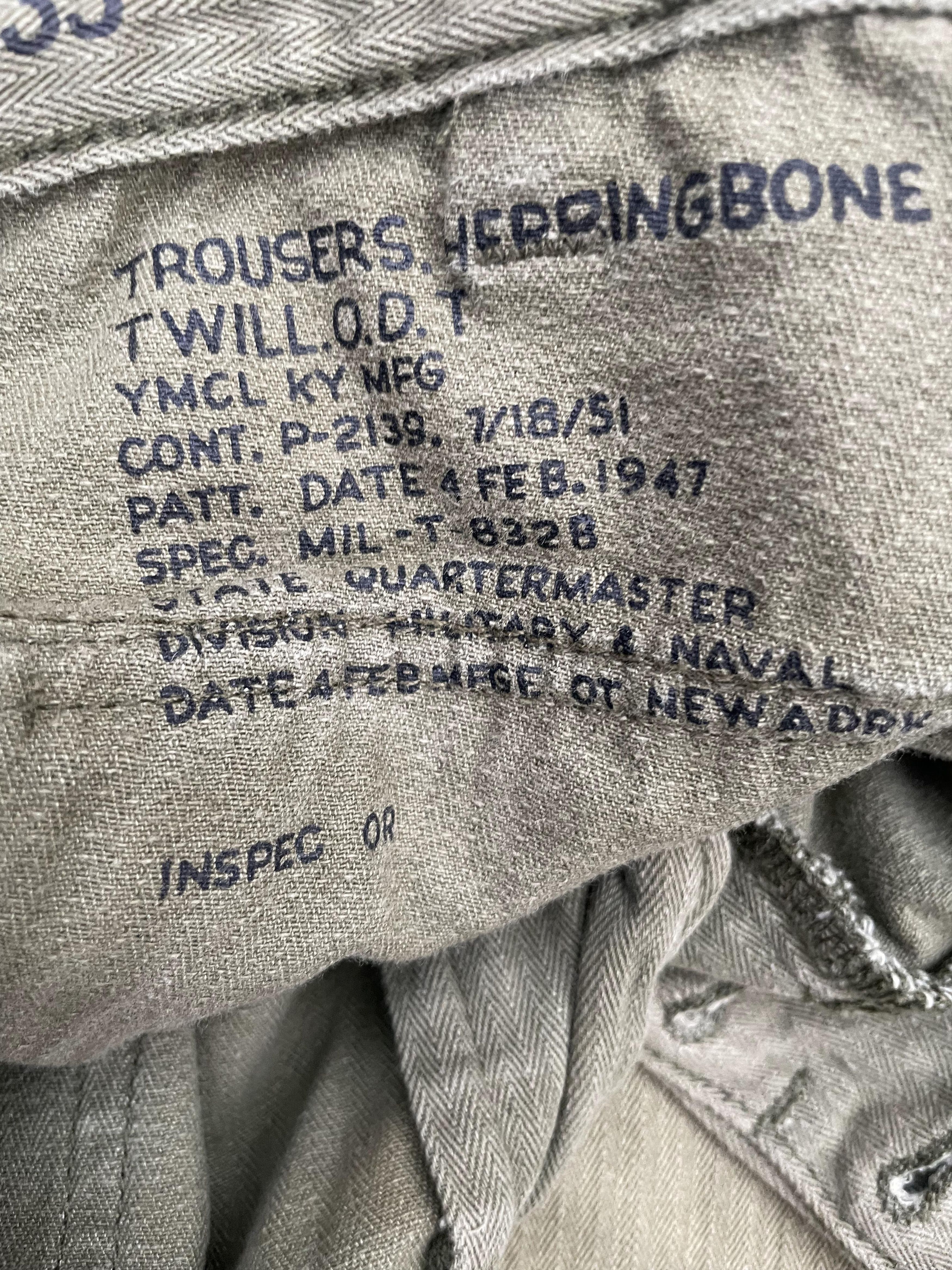 Other Quatermaster Herringbone Twill Military Trouser Size US 32 / EU 48 - 9 Thumbnail