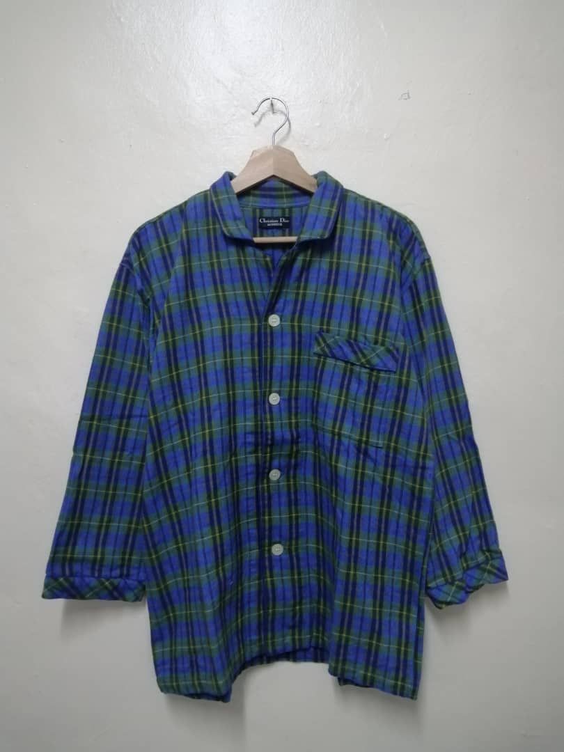 Christian Dior Monsieur × Vintage Vintage Christian Dior Monsieur Button Shirt Size US L / EU 52-54 / 3 - 1 Thumbnail