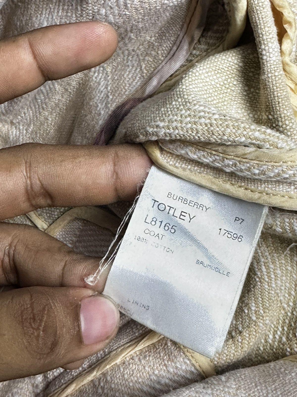 Burberry Burberry Nova Check Double Breasted Jacket Size US M / EU 48-50 / 2 - 14 Thumbnail