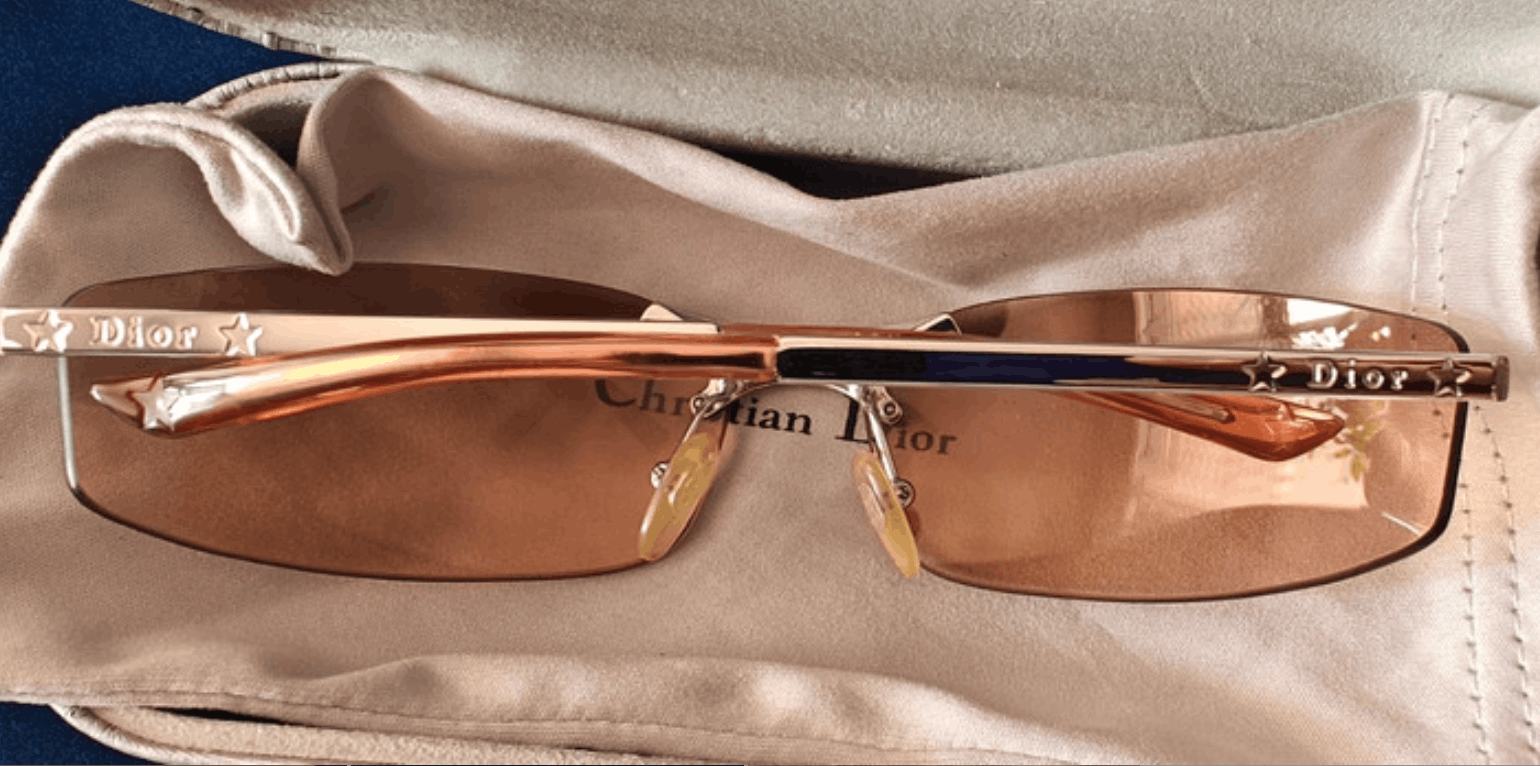 Dior DIOR Sunglasses Mini Pop Mask Ski Wrap Shield Logo RI954 Size ONE SIZE - 2 Thumbnail