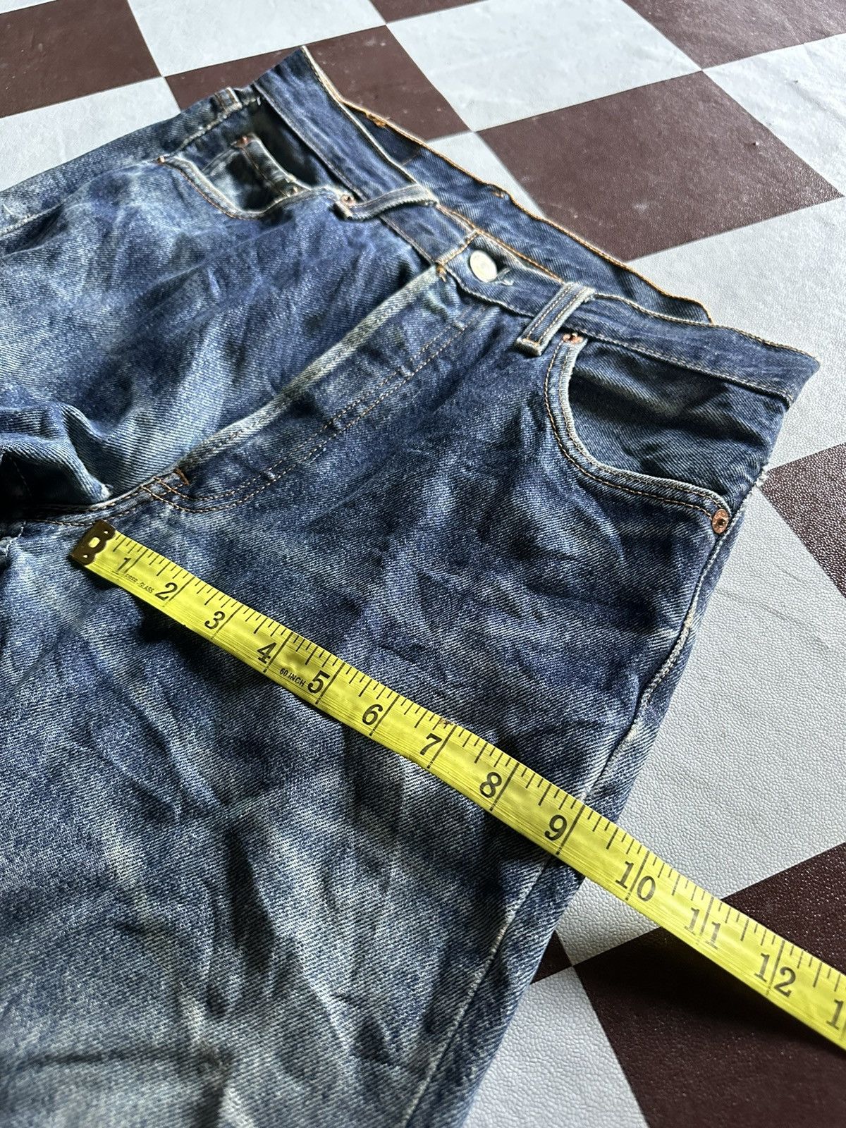 Levi's Levi’s 501 rop button 553 distressed denim jeans Size US 28 / EU 44 - 15 Thumbnail