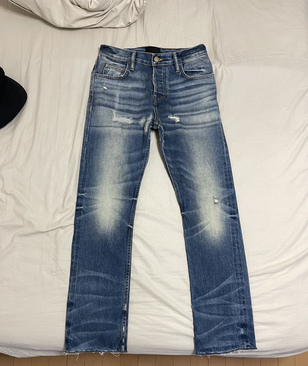 Fear of God Fear of god 7th denim pants | Grailed Fear of God Fear of god 7th denim pants | Grailed