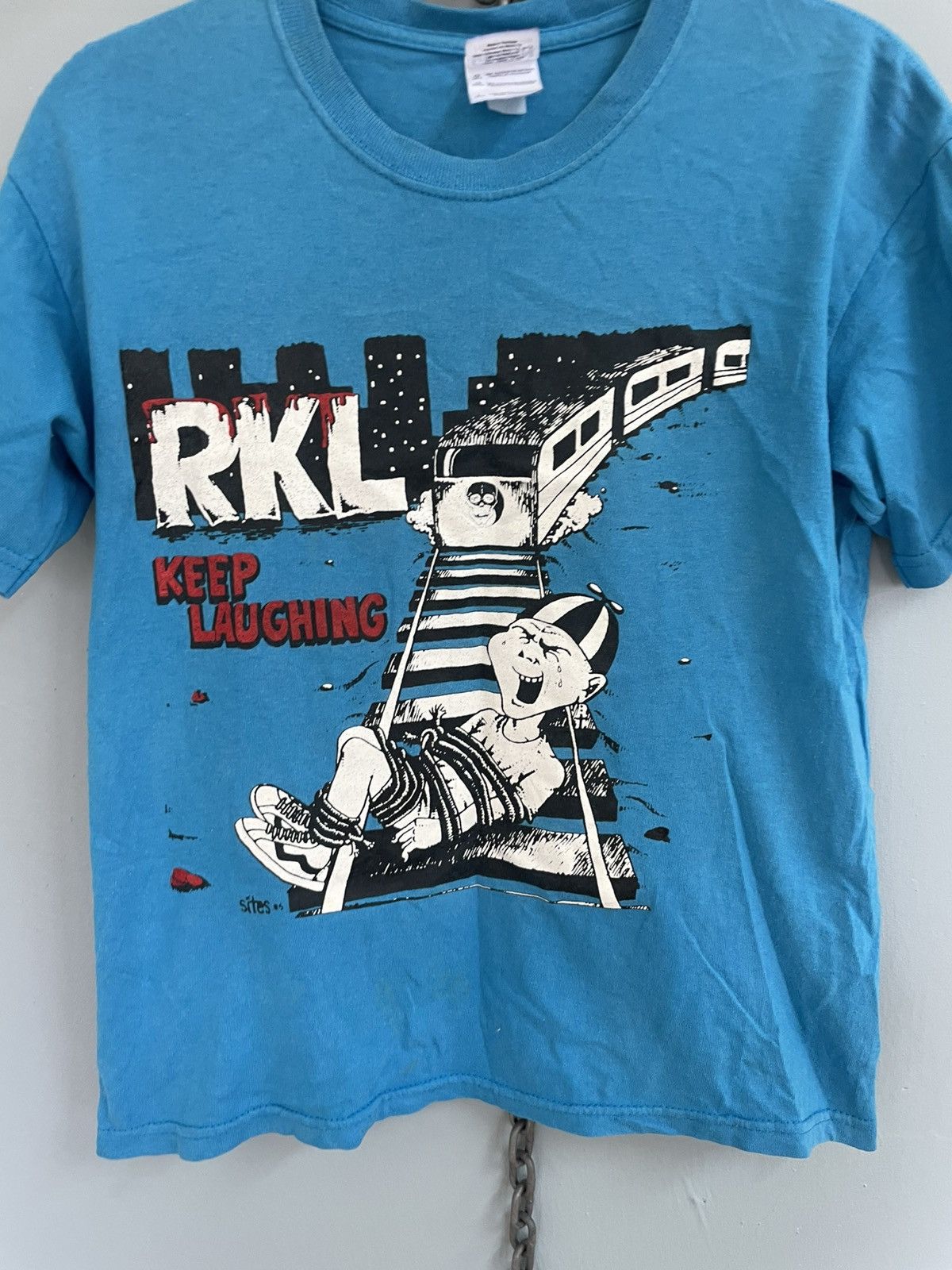 Band Tees RKL Keep Laughing punk band t shirt Size US XS / EU 42 / 0 - 3 Thumbnail