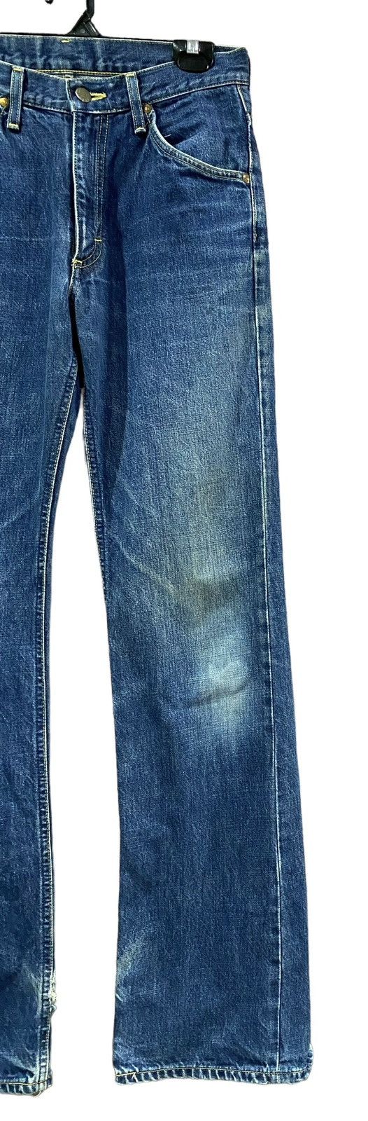 Lee Vintage Lee Boot Cut Flare Distressed Jeans W30” Size US 30 / EU 46 - 5 Thumbnail