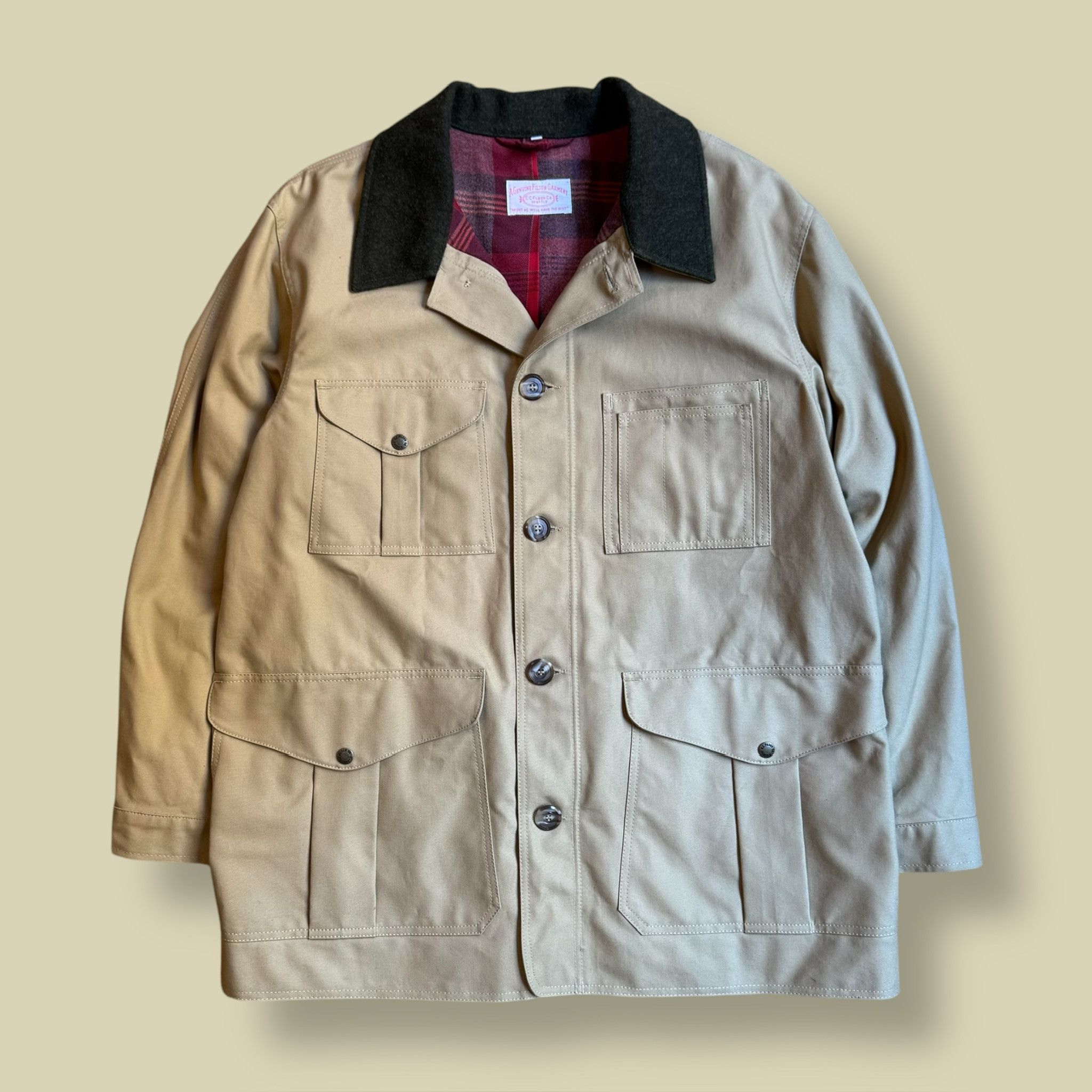 Filson Filson Hunting Beige Jacket Size US M / EU 48-50 / 2 - 1 Thumbnail
