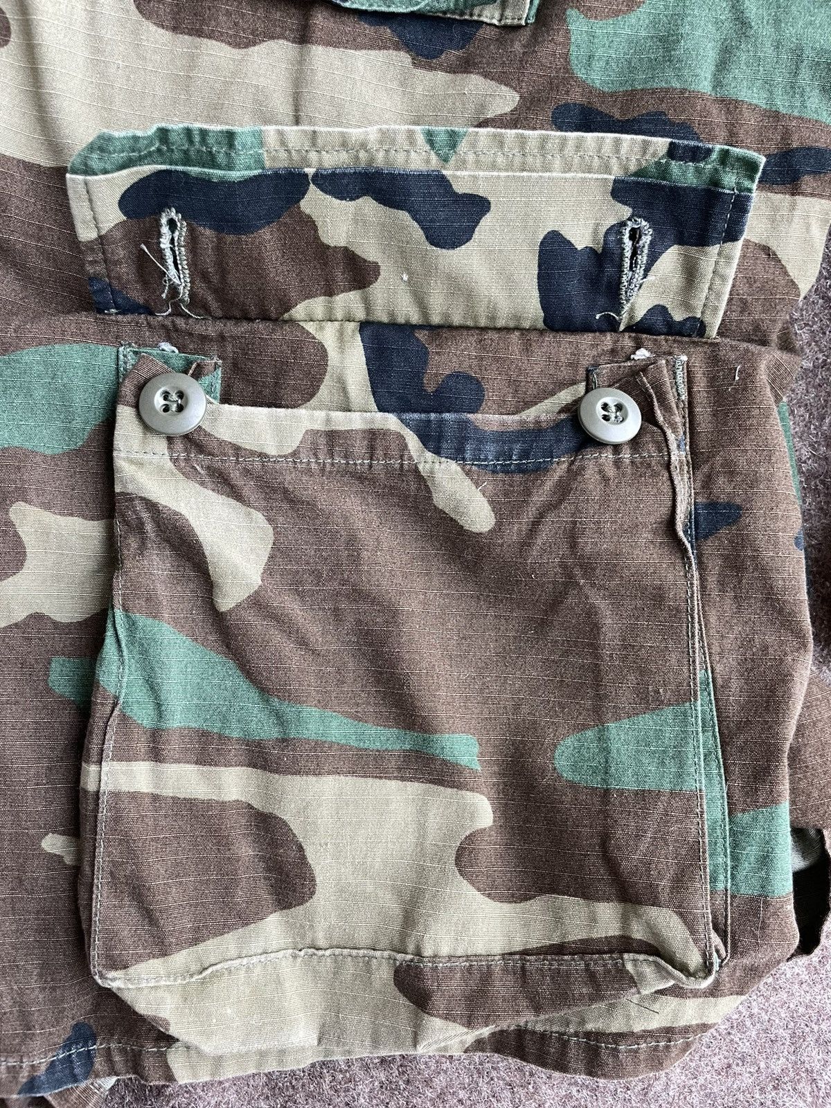 Other US Army Combat Hot Weather Woodland Coat Size US L / EU 52-54 / 3 - 12 Thumbnail