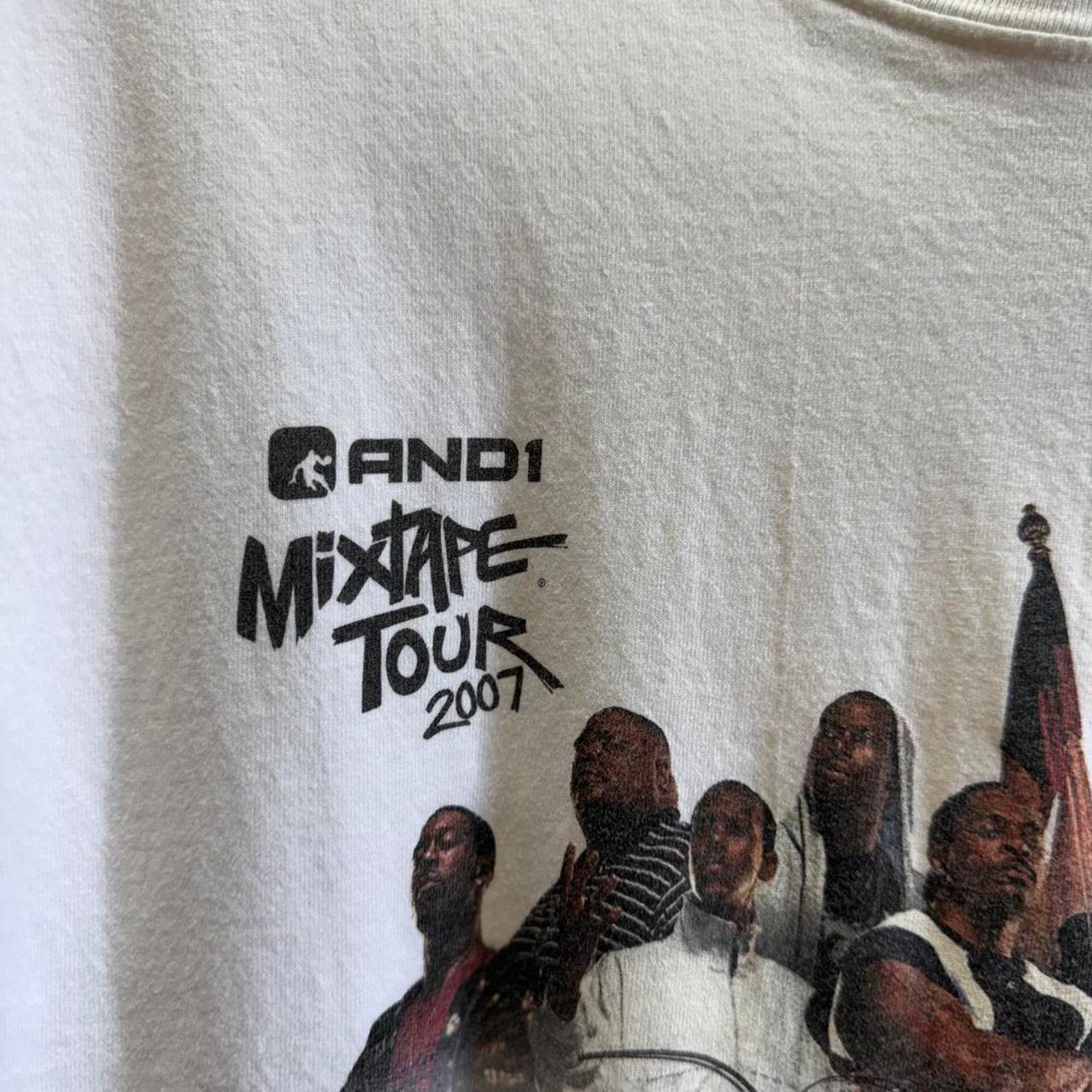Band Tees Vintage Y2K And1 Mixtape Tour 2007 Rap Music Band T-Shirt Size US M / EU 48-50 / 2 - 5 Thumbnail