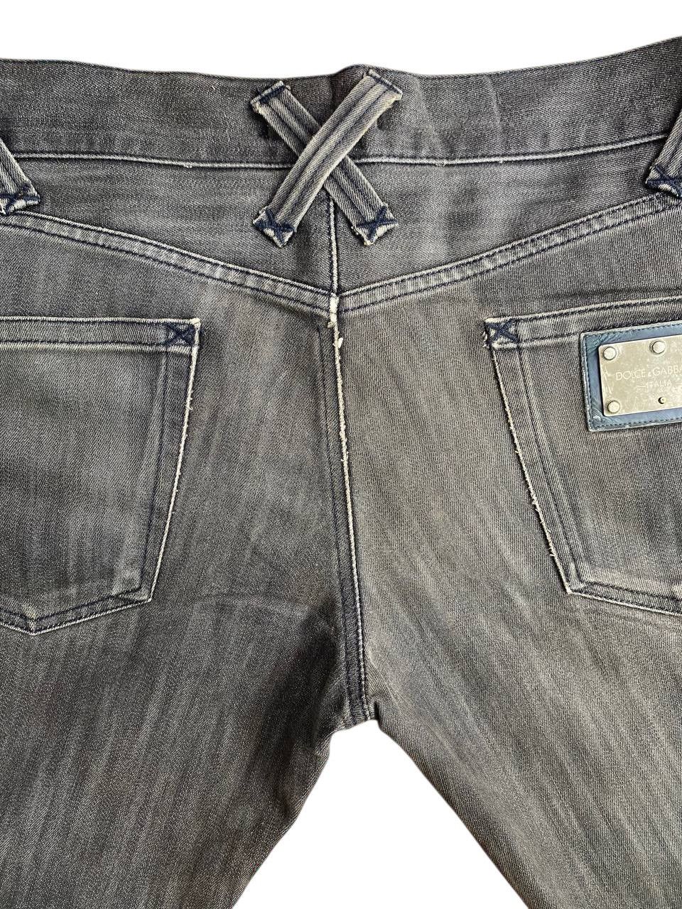 Dolce & Gabbana 2000’s Y2K Dolce Gabbana Dark Wash Regular Cut Denim Size US 35 - 16 Thumbnail