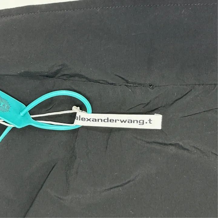 Alexander Wang Alexander Wang Black Zippered Long Sleeve Jacket - Size L / US 10 / IT 46 - 4 Thumbnail